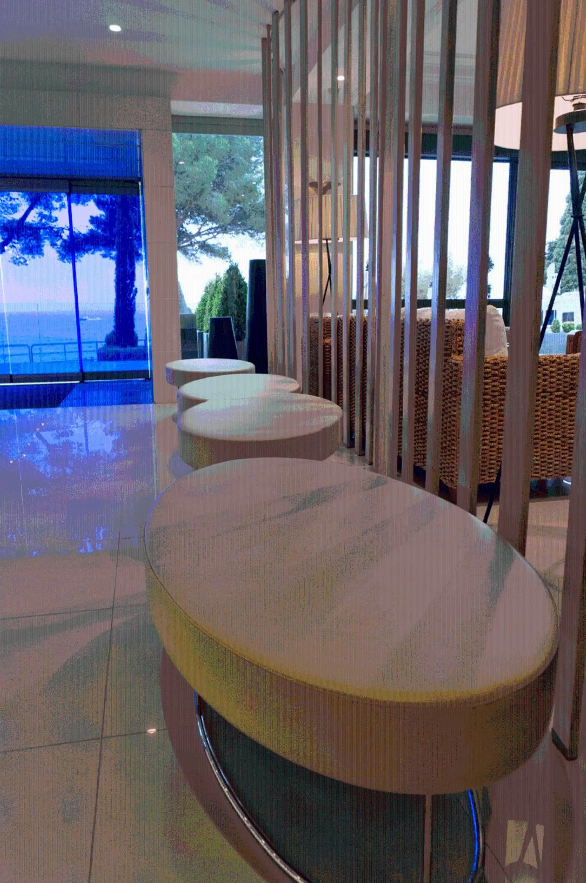 Lobby or reception in Canyelles Platja