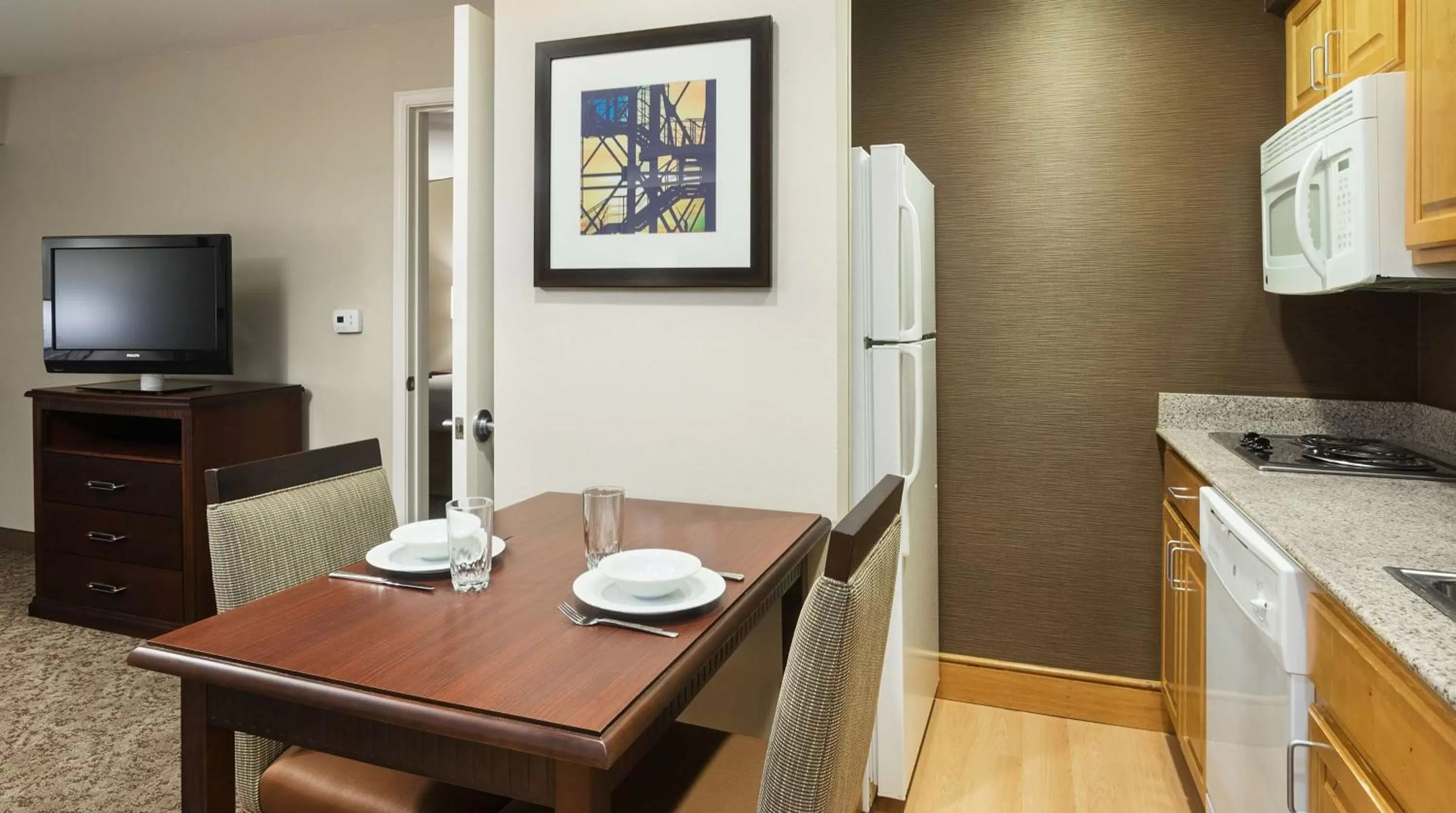 Kitchen or kitchenette in Homewood Suites by Hilton Shreveport