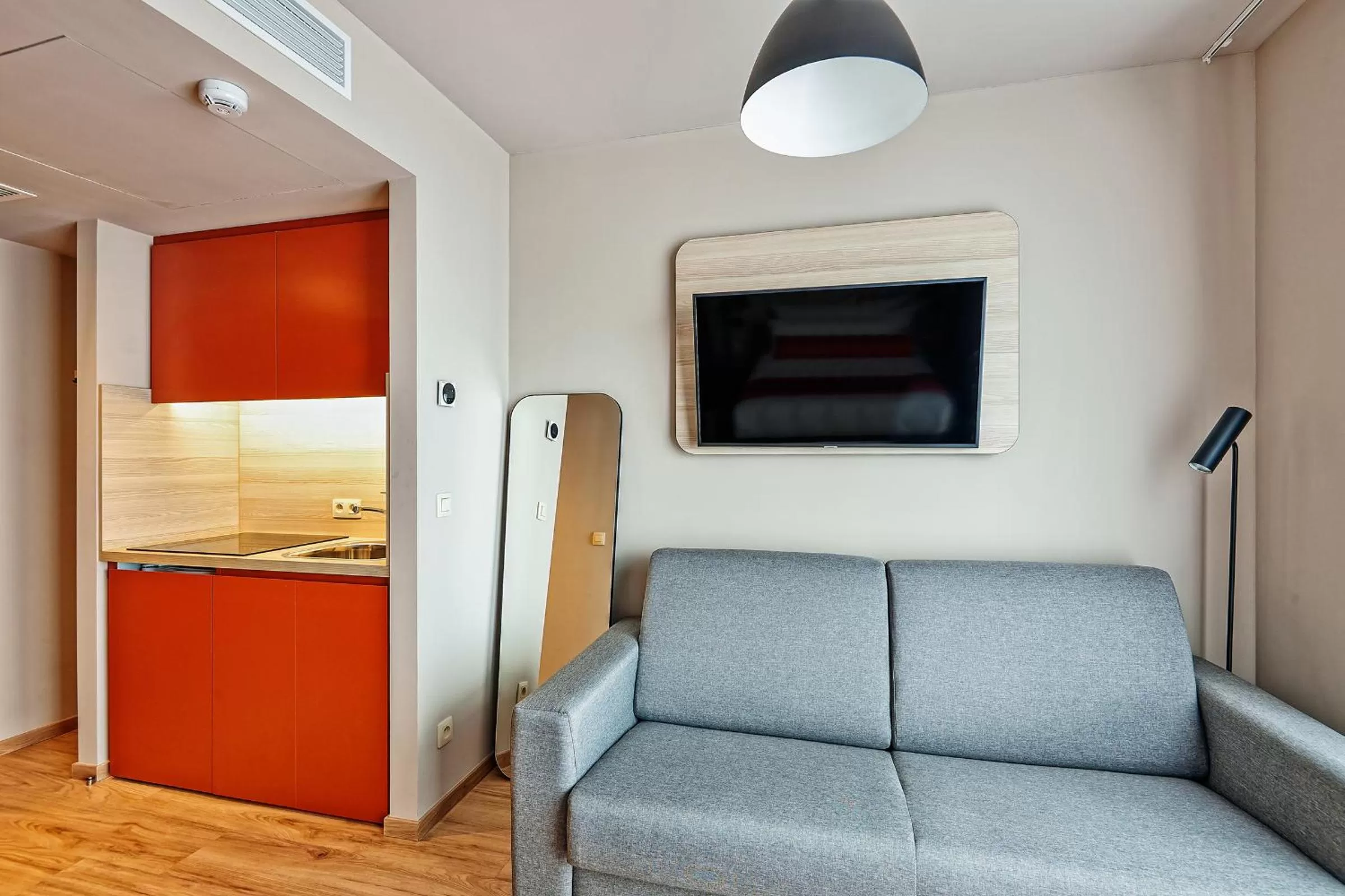 Kitchen or kitchenette in Appart'City Confort Bruxelles Centre Gare du Midi