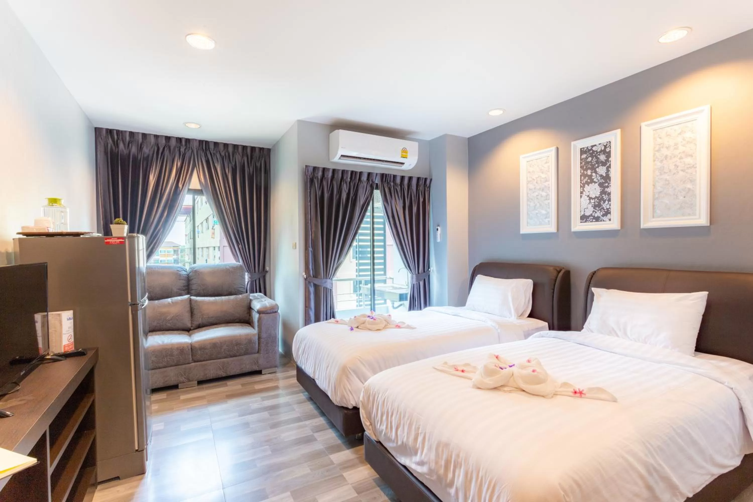 Photo of the whole room, Bed in Grand Inter Hotel