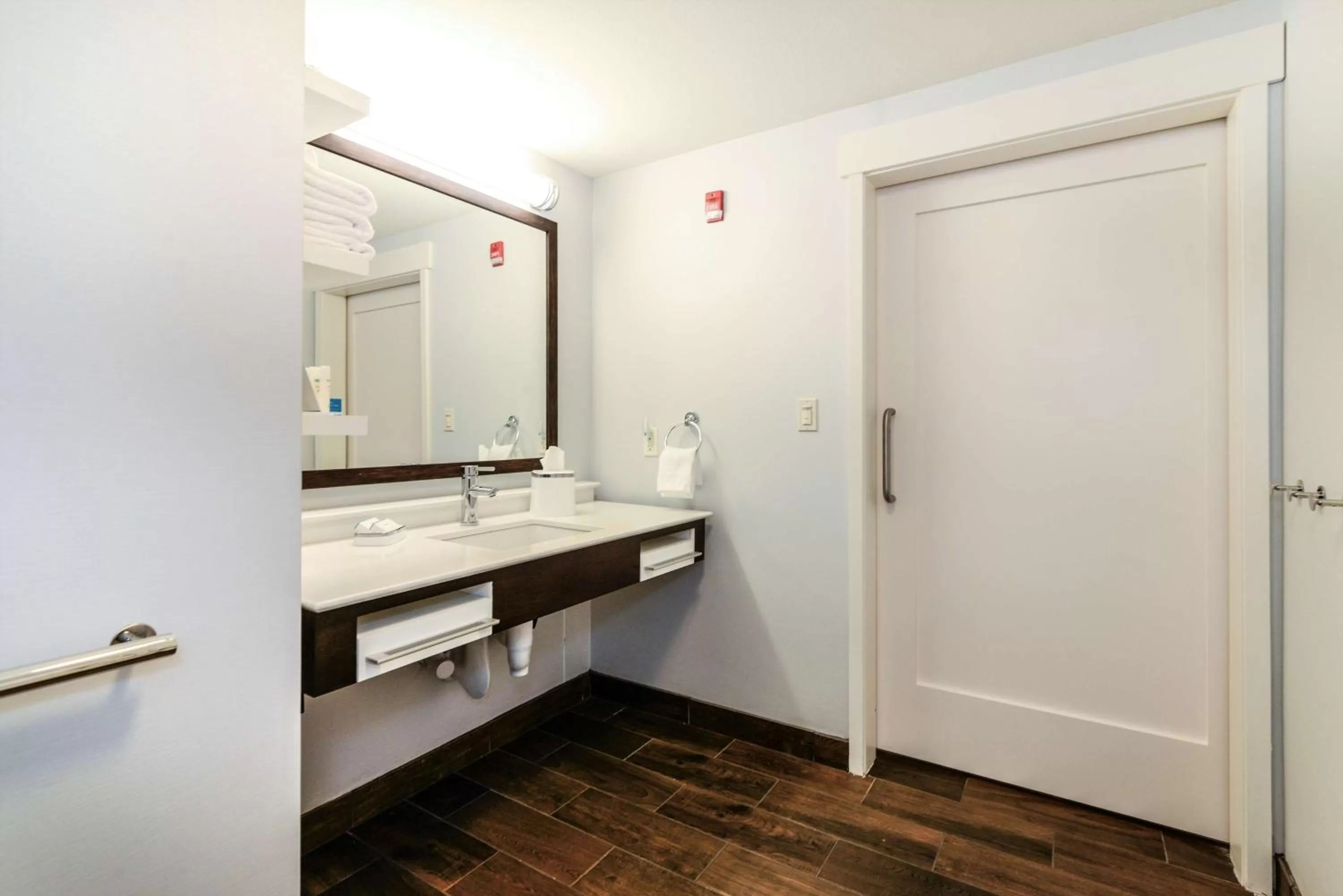 Bathroom in Hampton Inn Brighton Mi