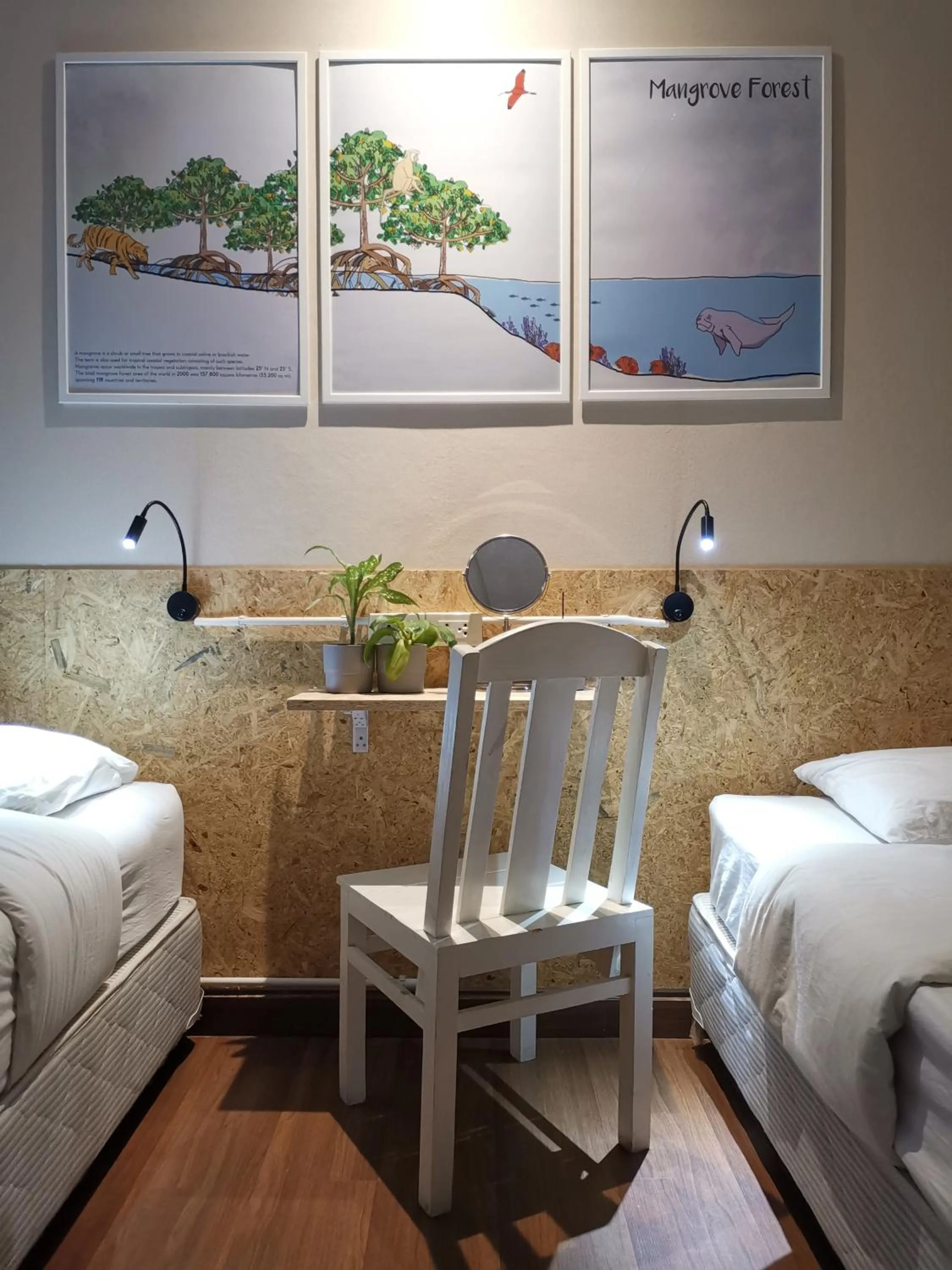 Bedroom in O Nidra House