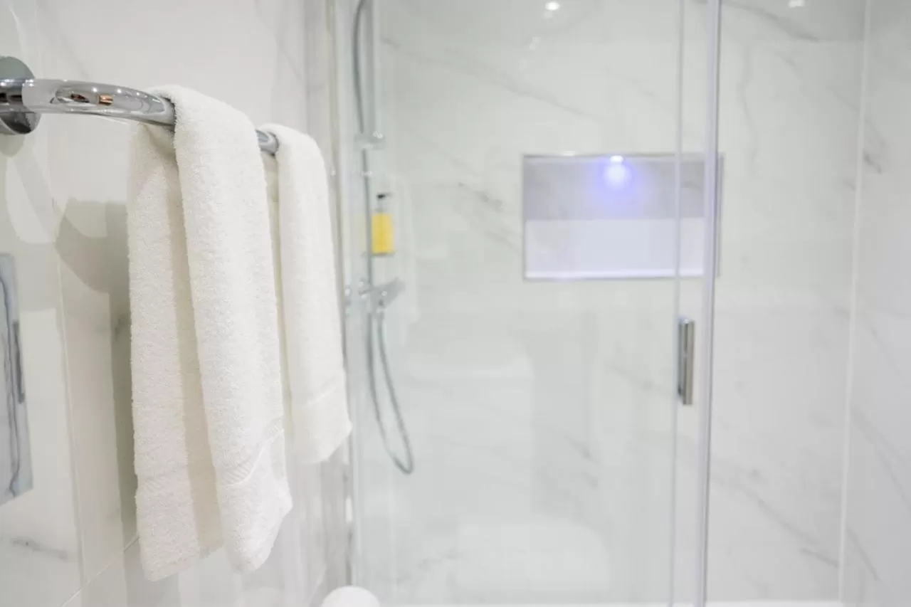 Shower in Best Western Buckingham Palace Rd