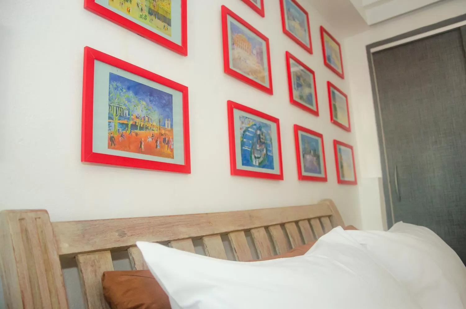 Bed in Pousada e Hostel Chez Marianne