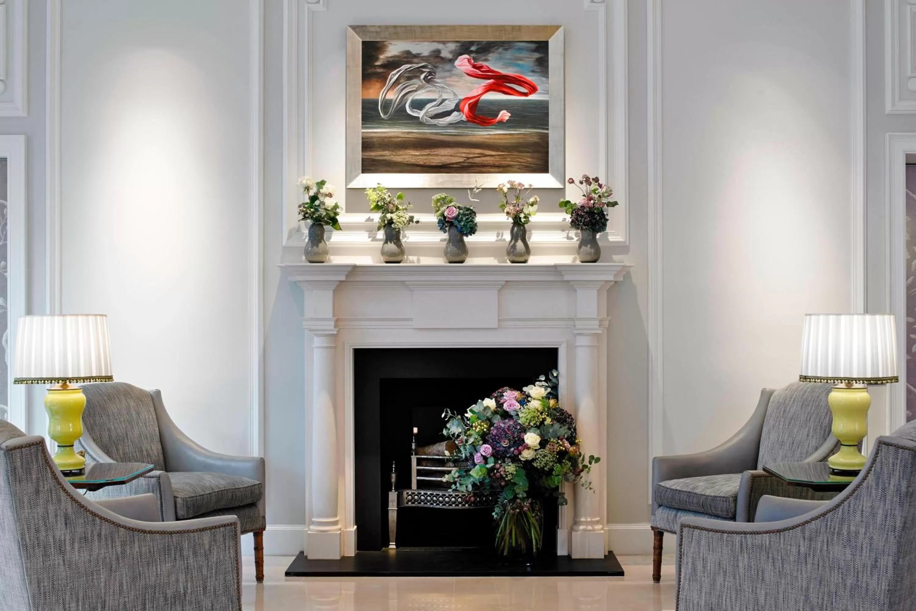 Lobby or reception in London Marriott Hotel Park Lane