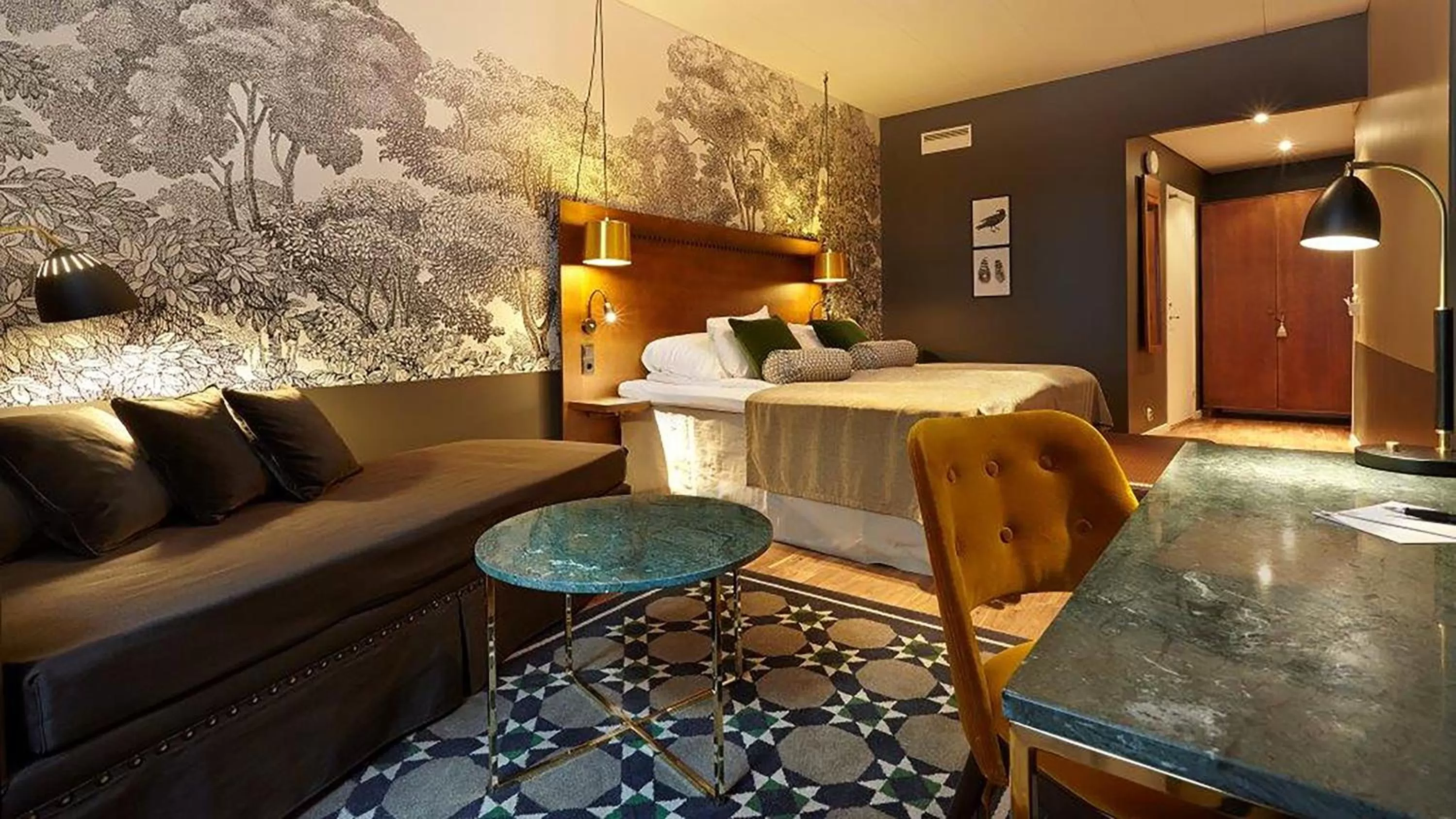 Bed in Home Hotel Temperance