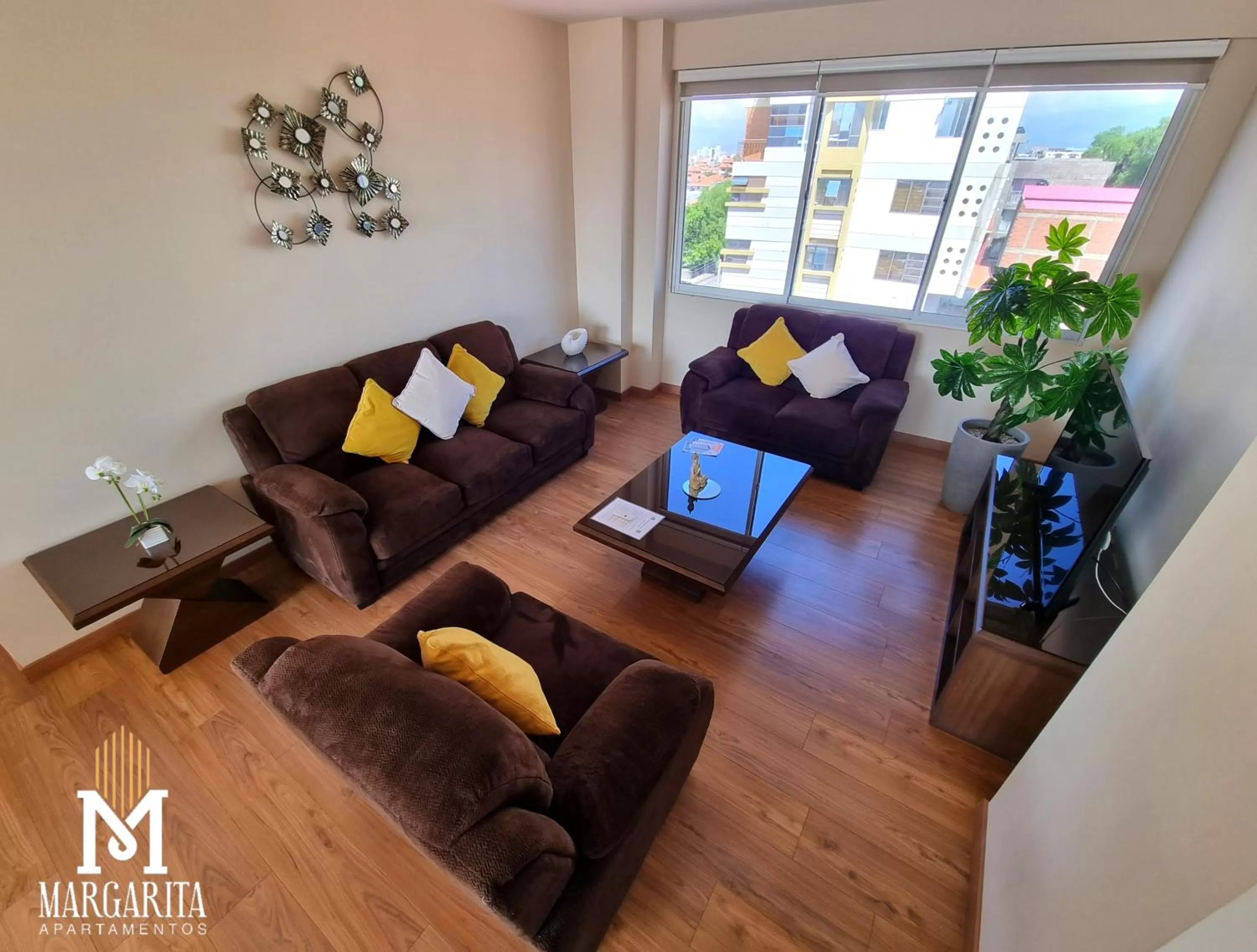 Communal lounge/ TV room, Seating Area in Margarita Apartamentos