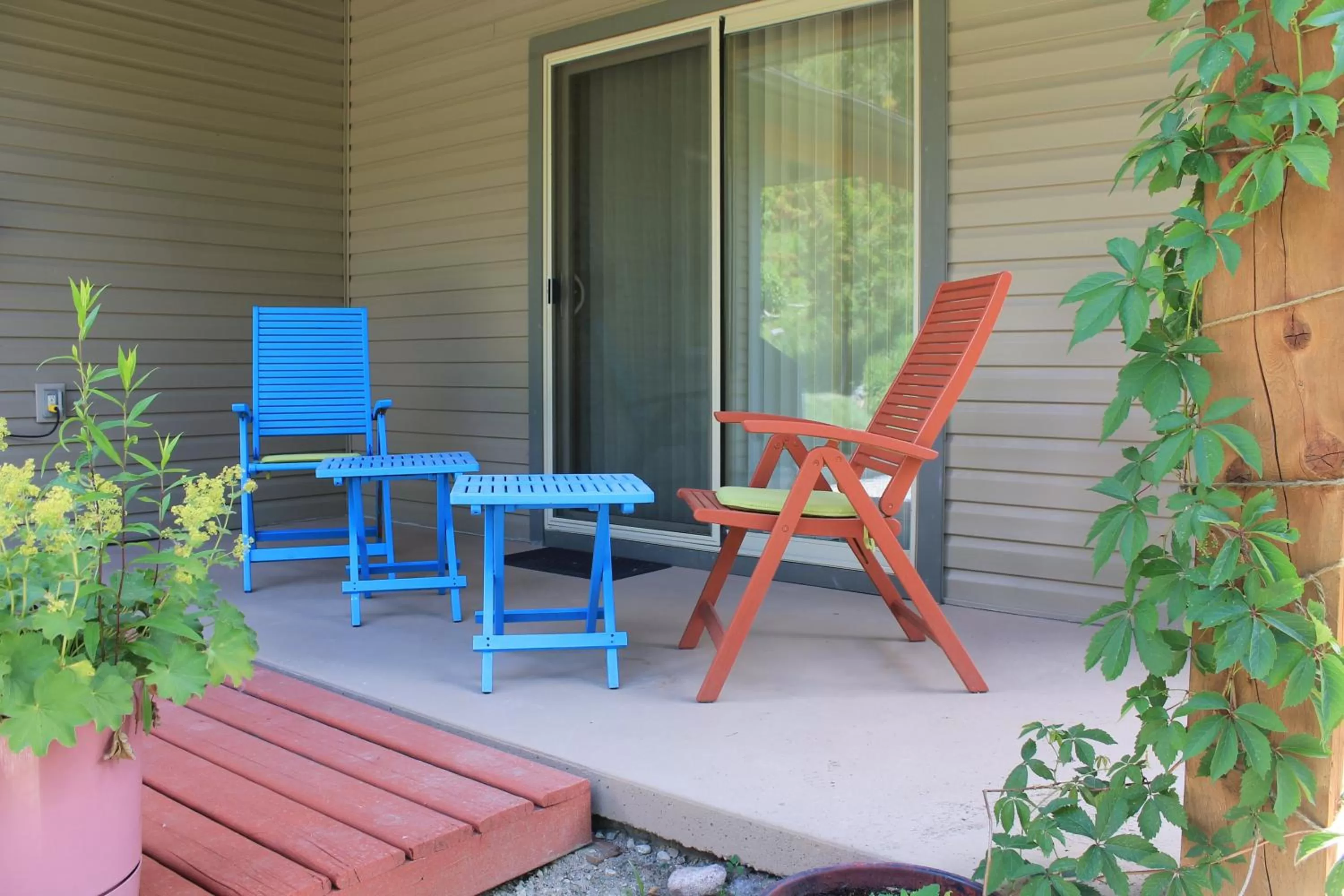 Patio in Windborne Bed & Breakfast