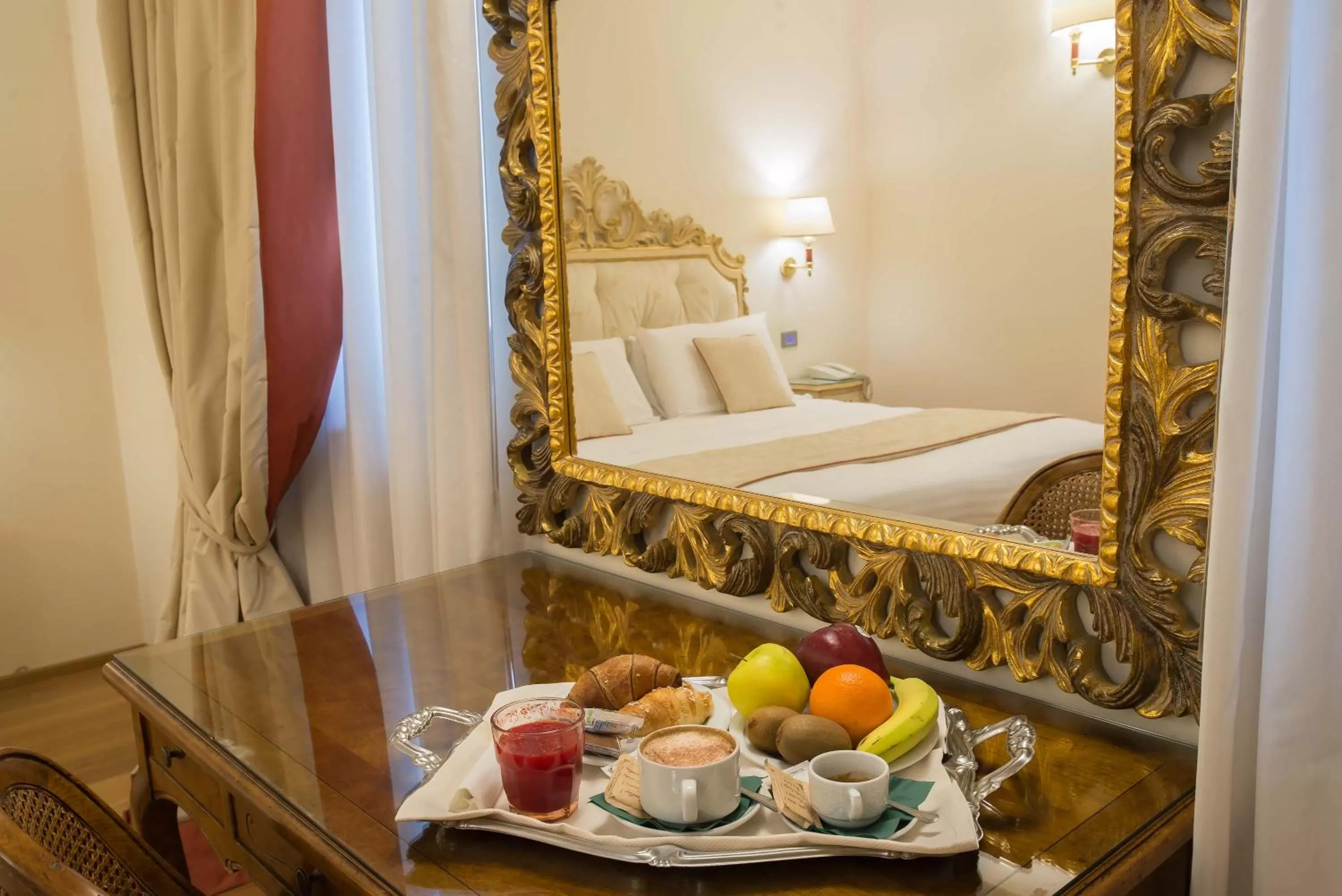 Decorative detail, Bed in Hotel Atlantic Palace