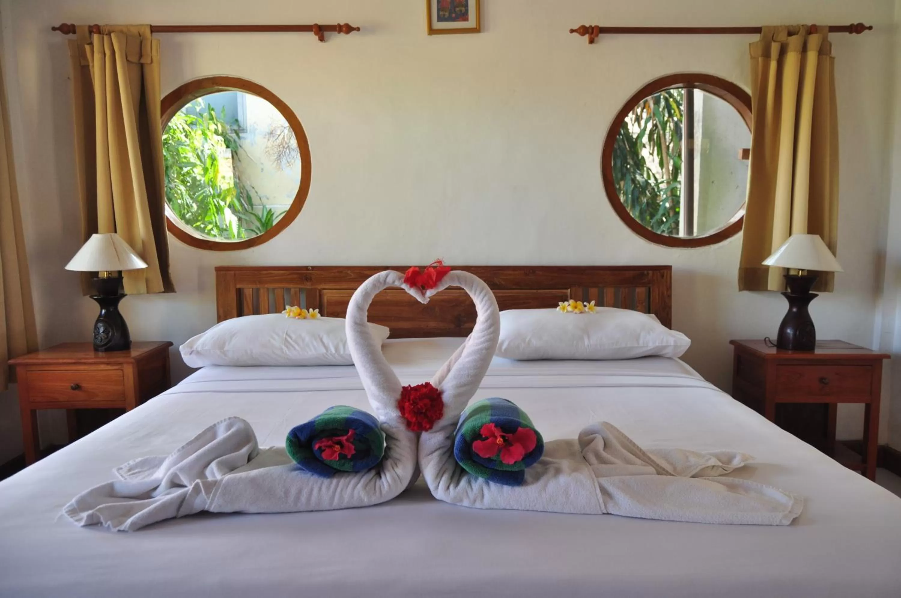 Bed in Kusnadi Hotel