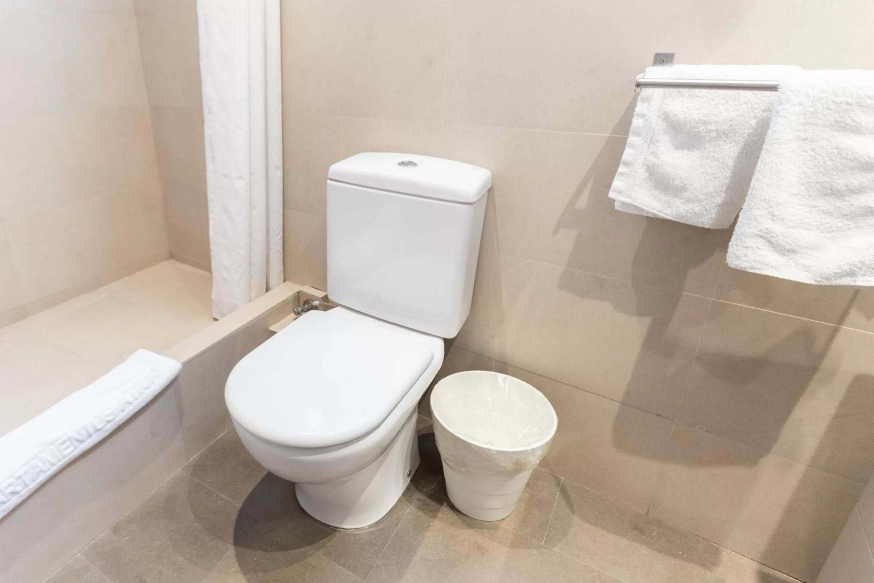 Toilet in Atica Apartments - by Weflating