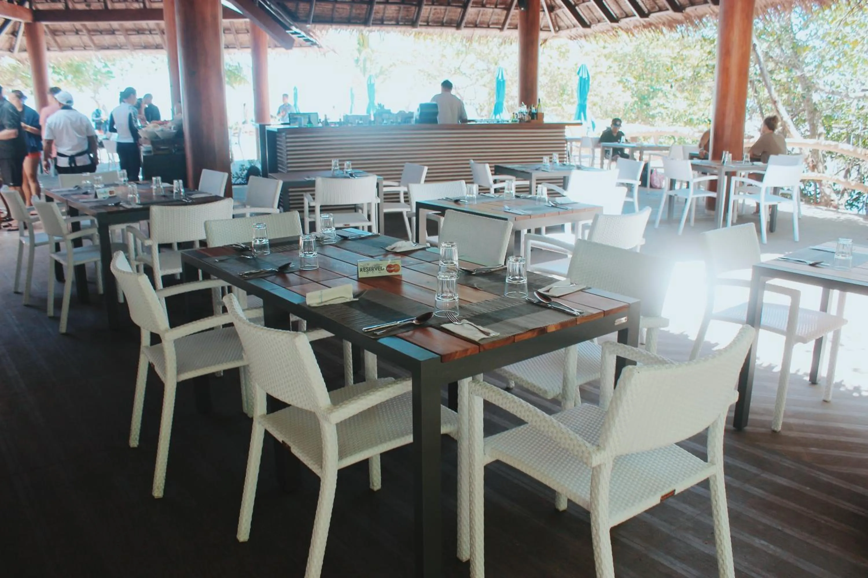 Restaurant/places to eat in Bluewater Sumilon Island Resort