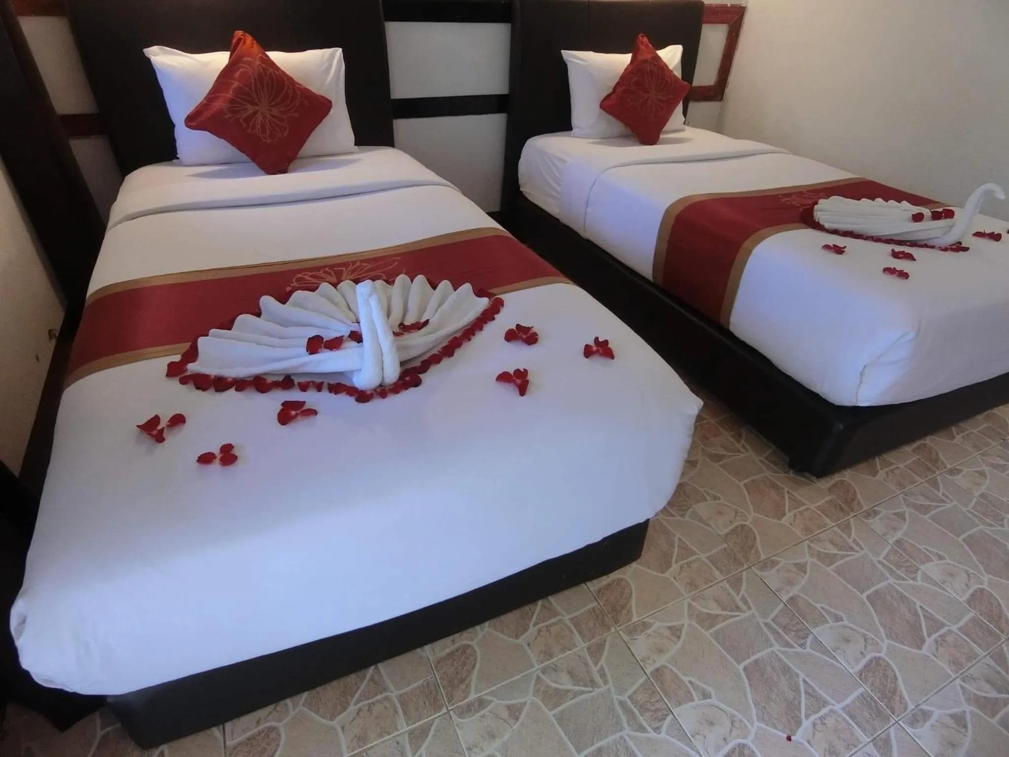 Bed in The Krabi Forest Homestay