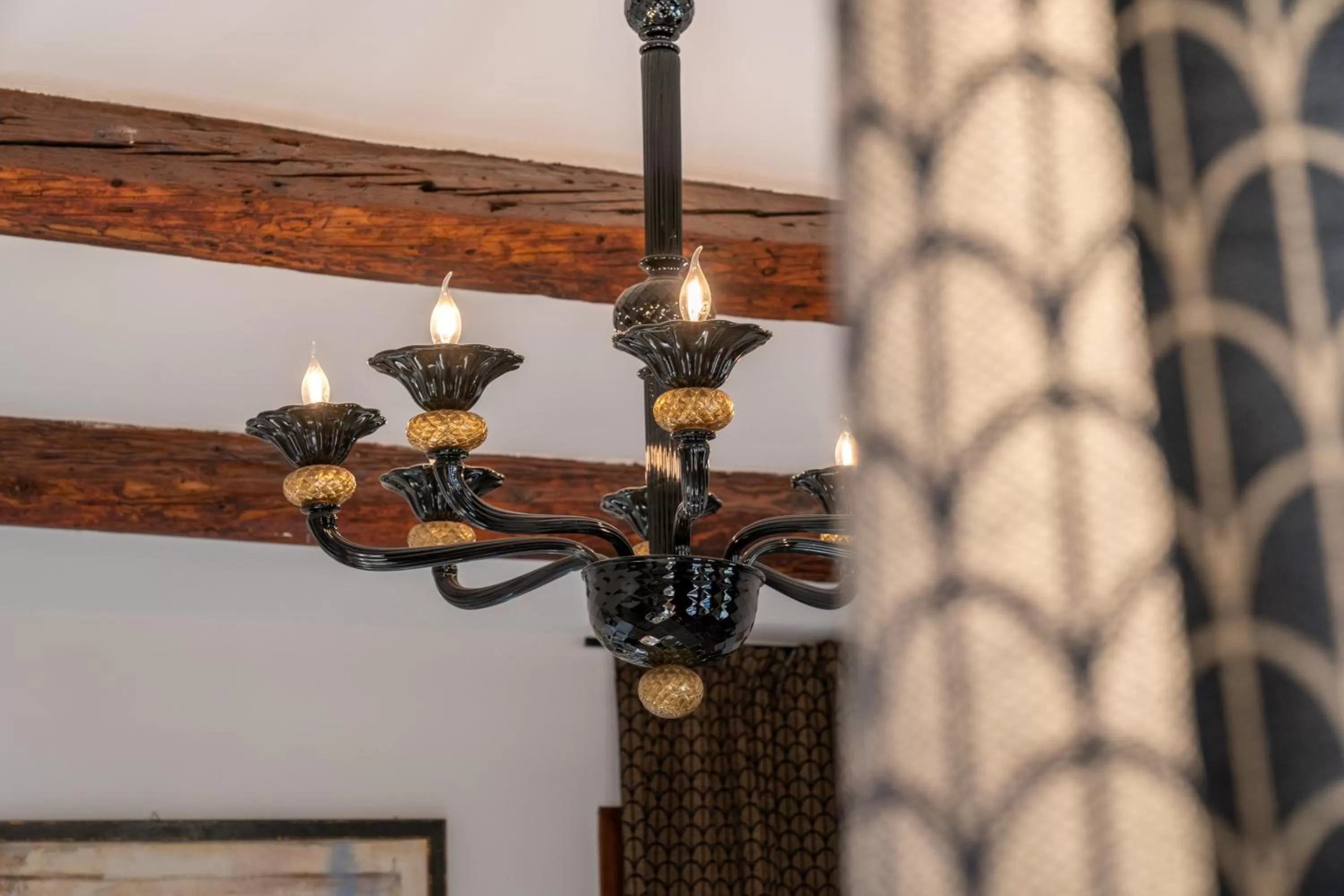 Decorative detail in Palazzo San Luca