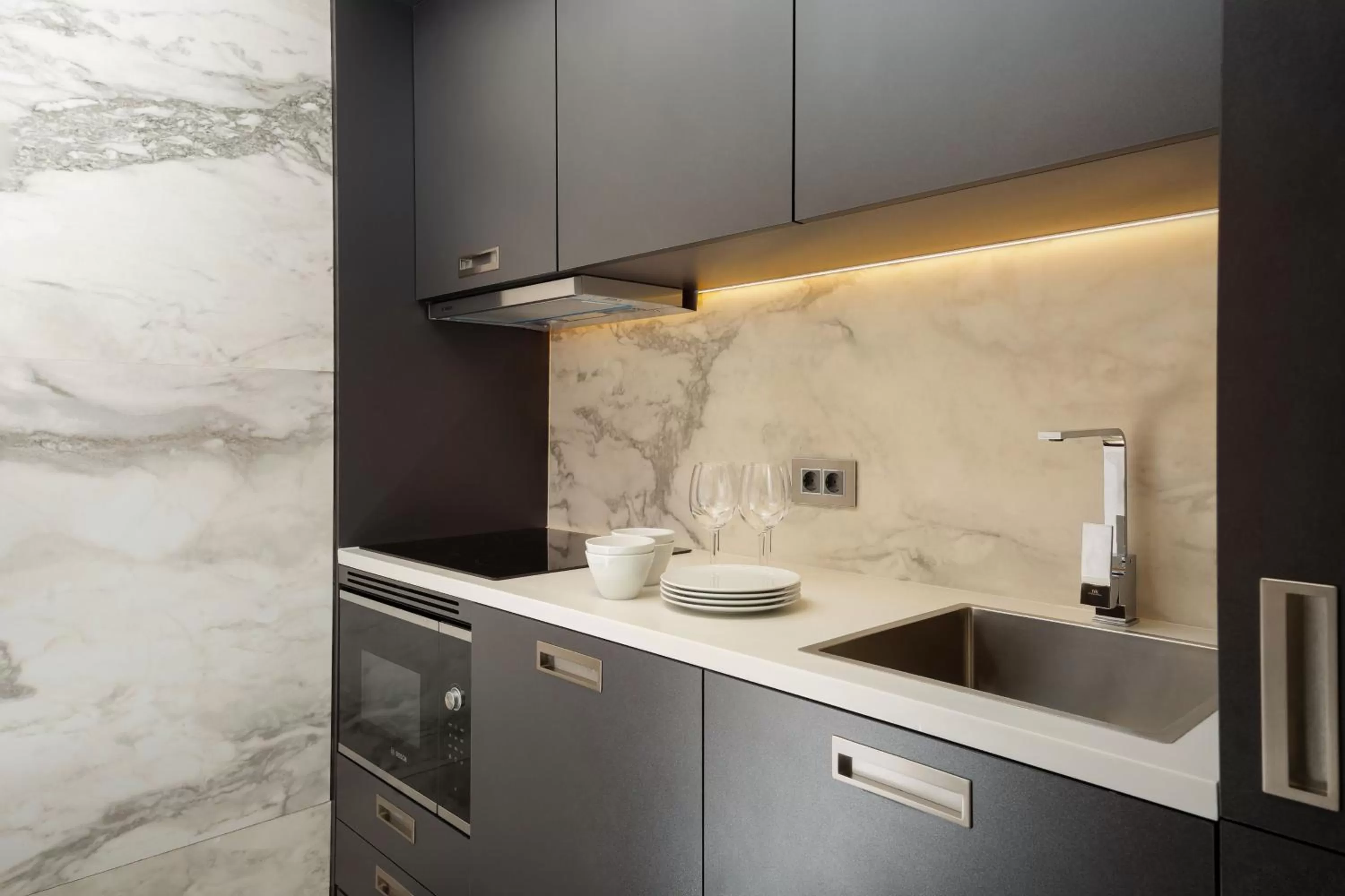 Kitchen or kitchenette in Sheraton Astana Hotel