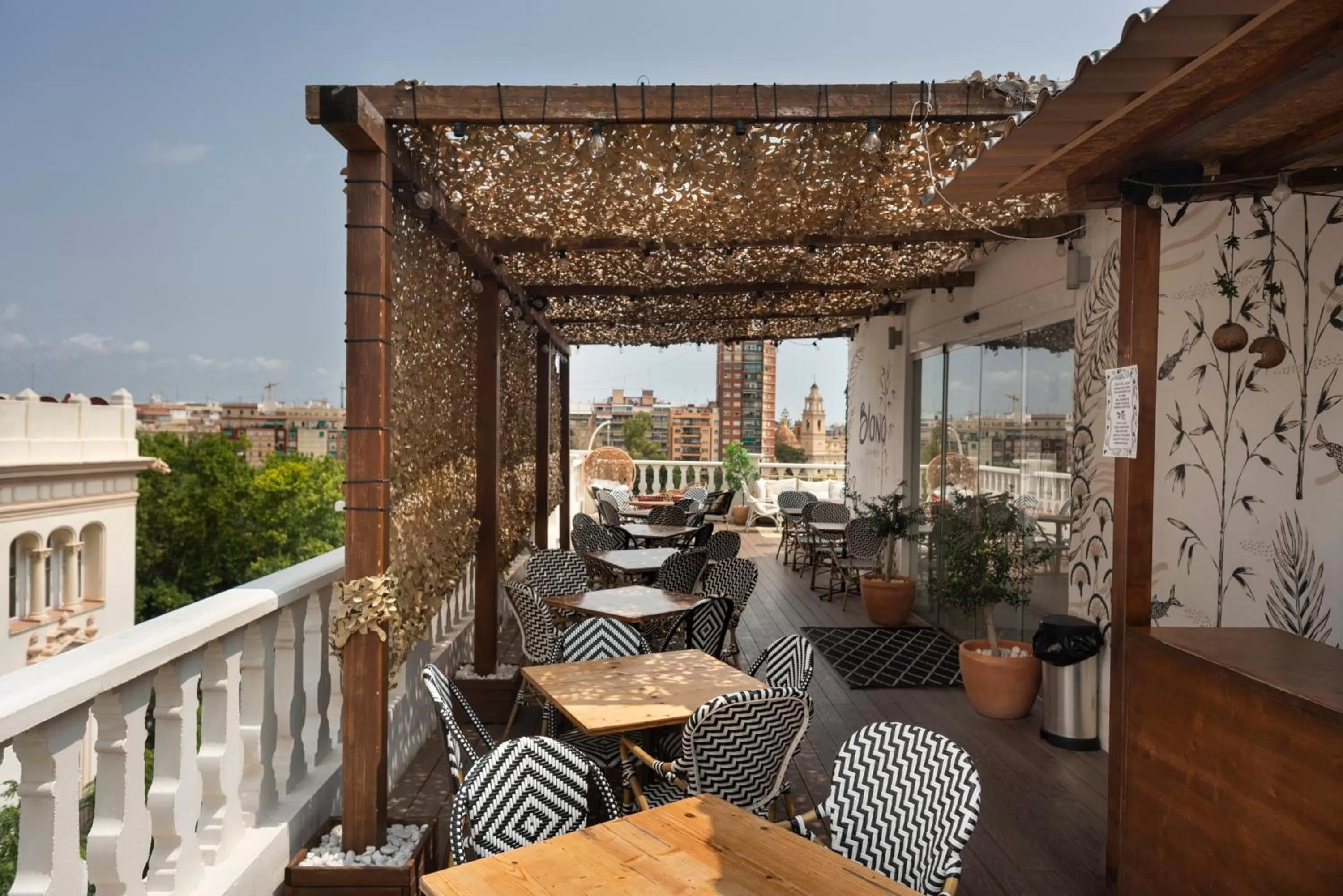 Balcony/Terrace in Blanq Carmen Hotel