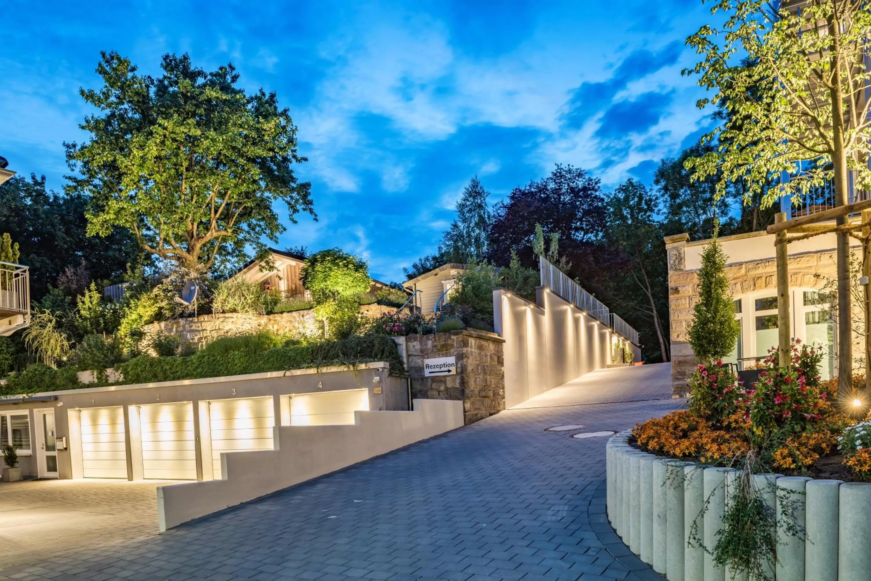 Property building in AKZENT Hotel Villa Saxer