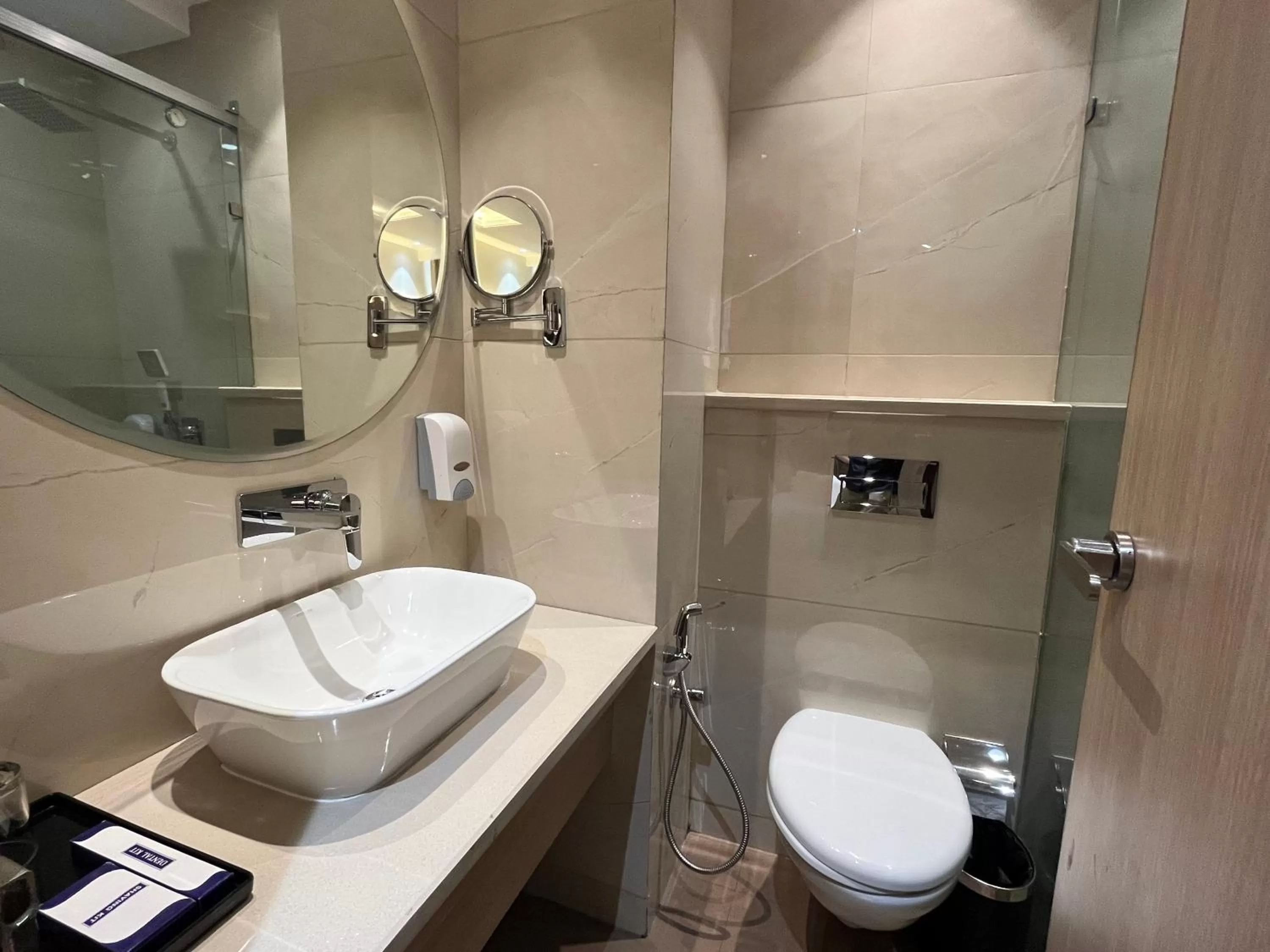 Bathroom in RRV Hotel