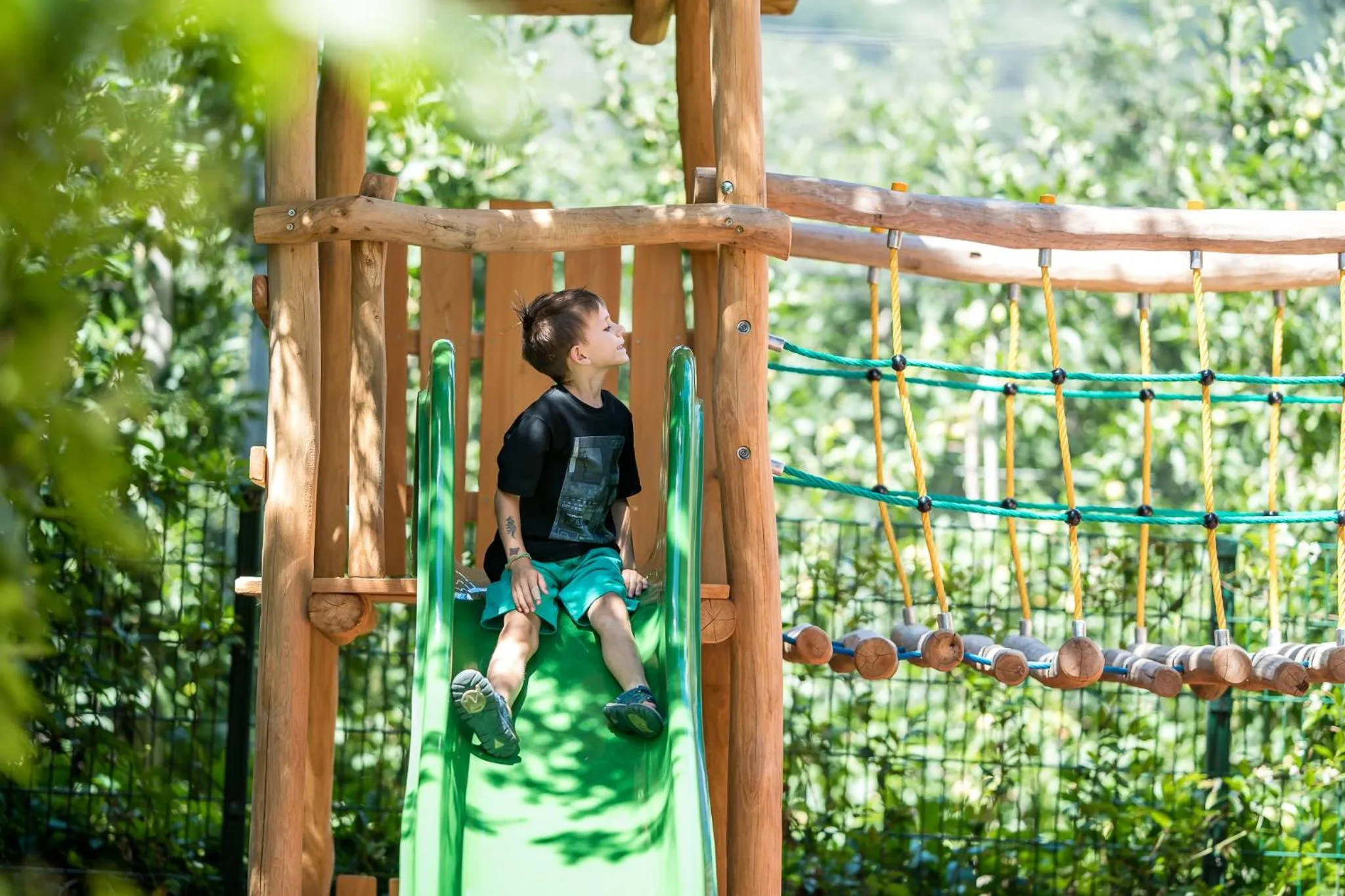 Children play ground in Hotel Das Dorner