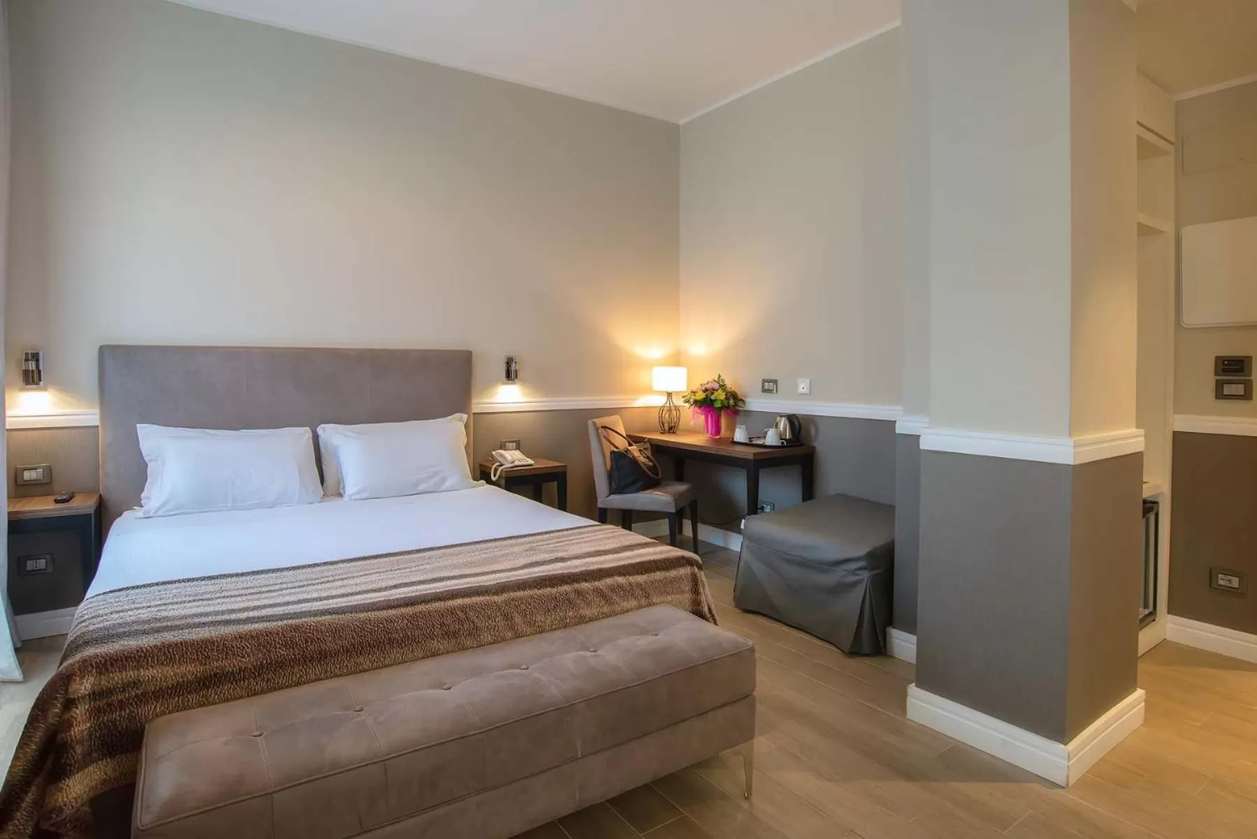 Bed in Fragrance Hotel St. Peter