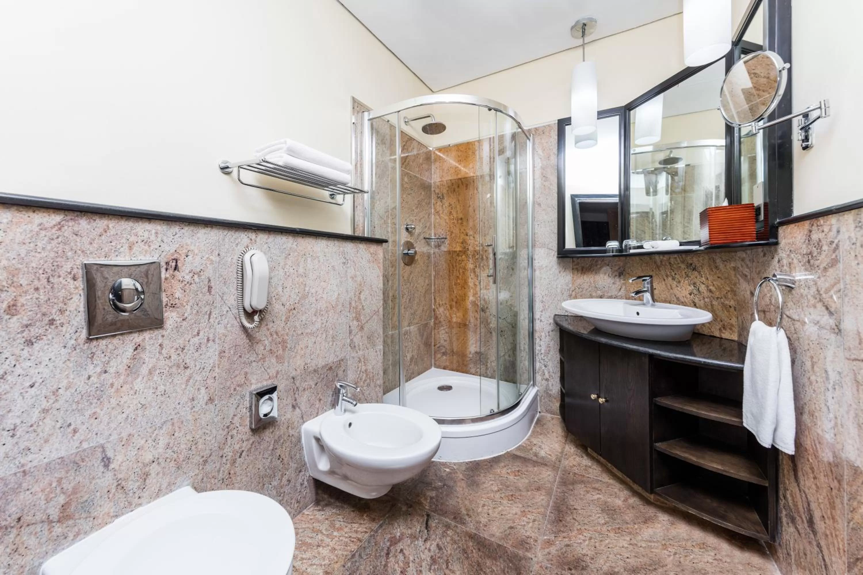 Bathroom in Radisson Blu Hotel, Doha