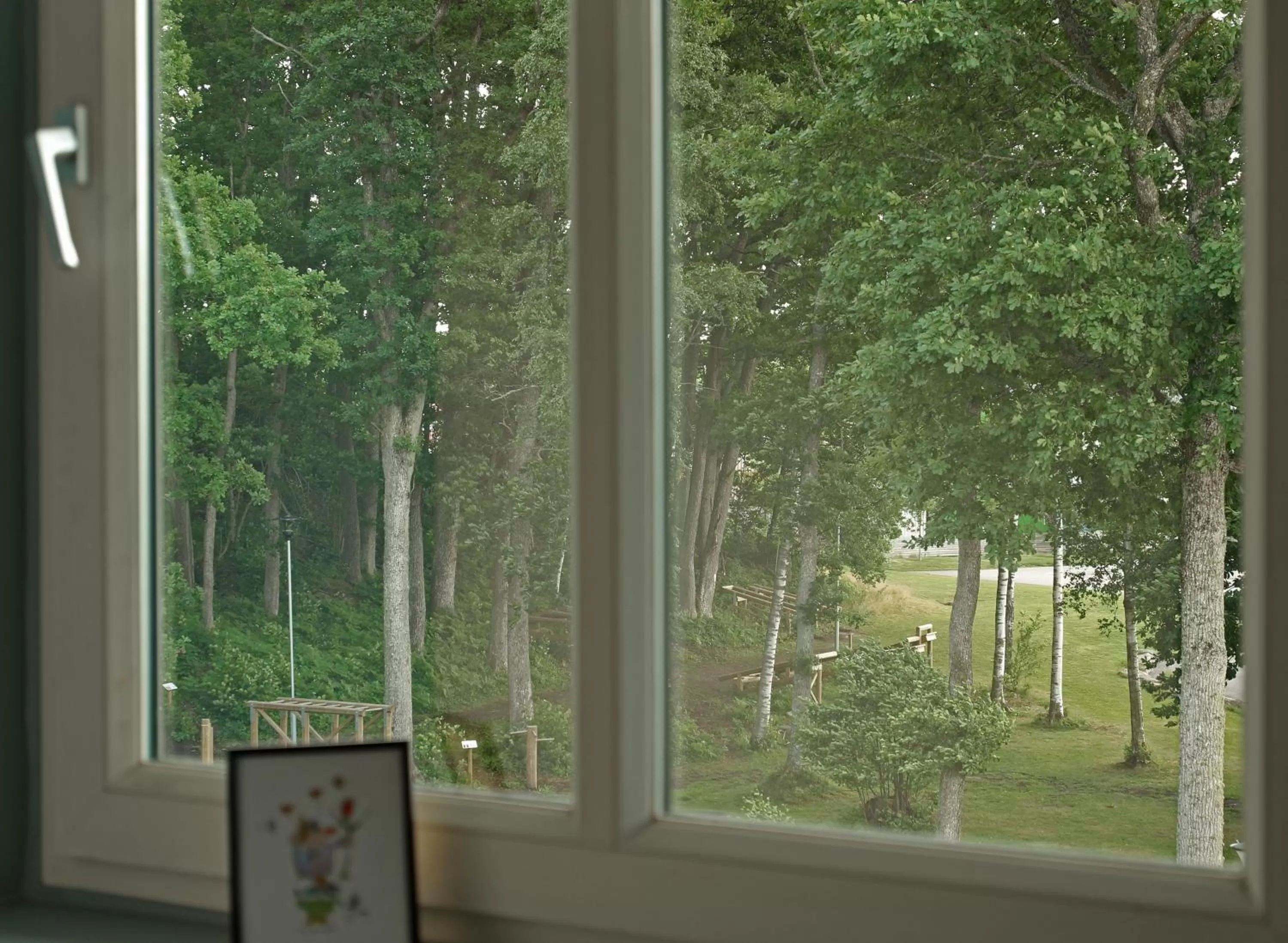 Quiet street view in Hotell Munkeröd