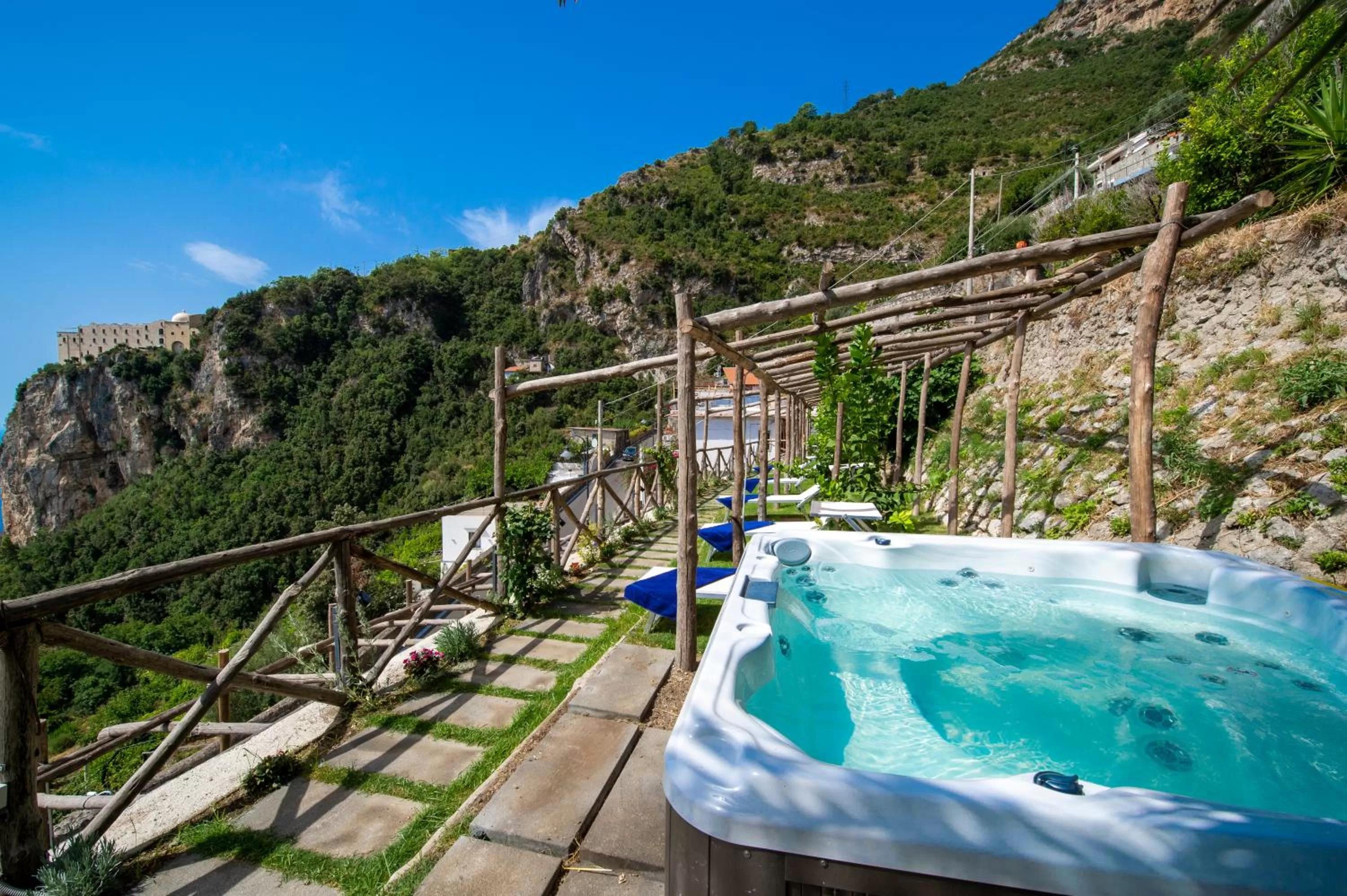 Solarium in Villa Foglia Amalfi