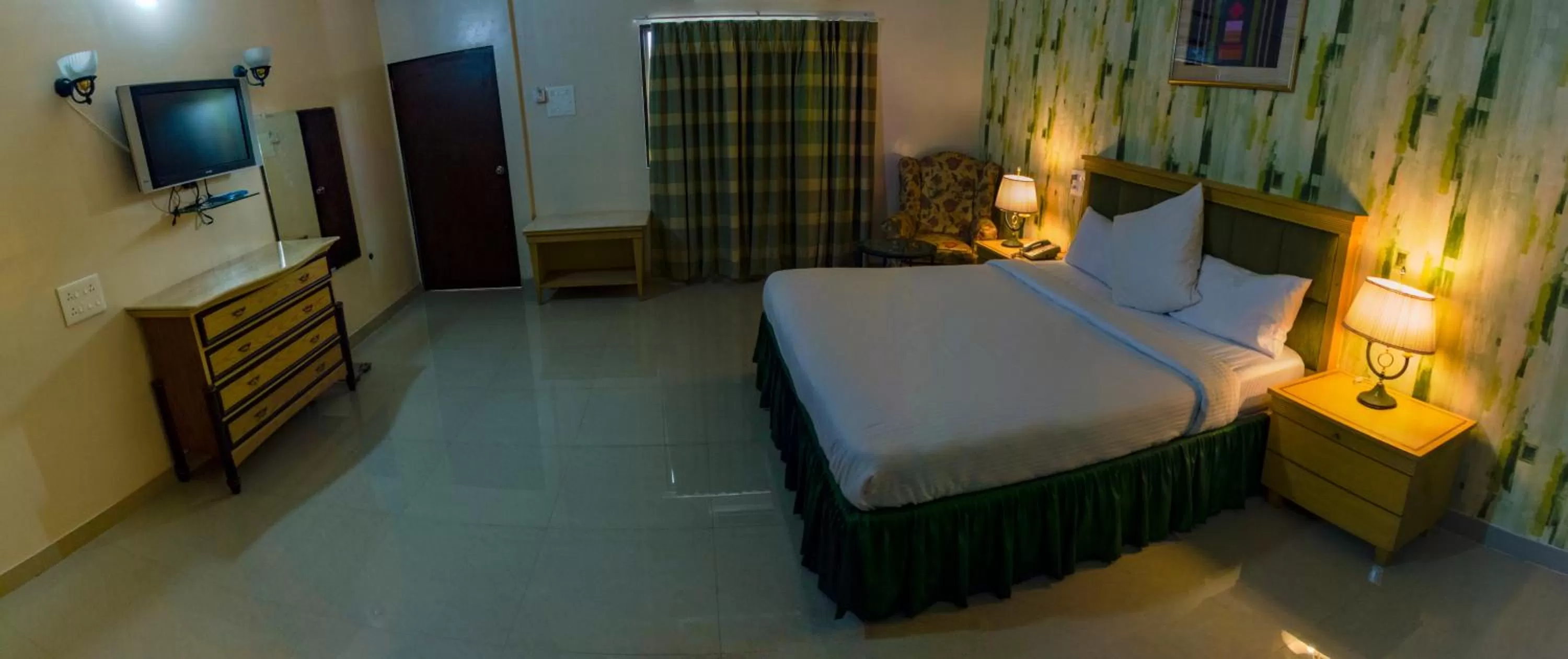 Photo of the whole room, Bed in Mango Valley Resort Ganpatipule