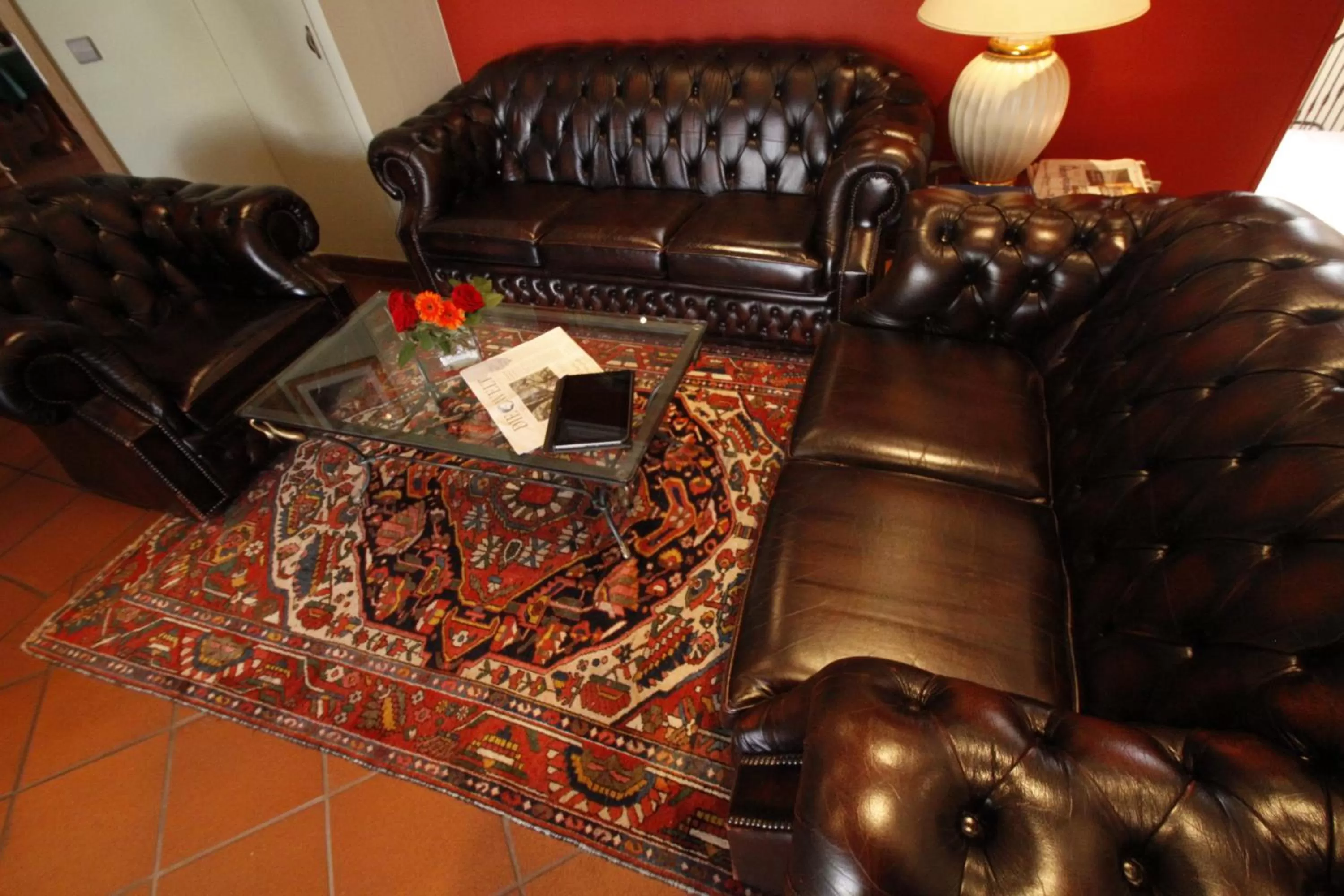 Lobby or reception in Fetzers Landhotel