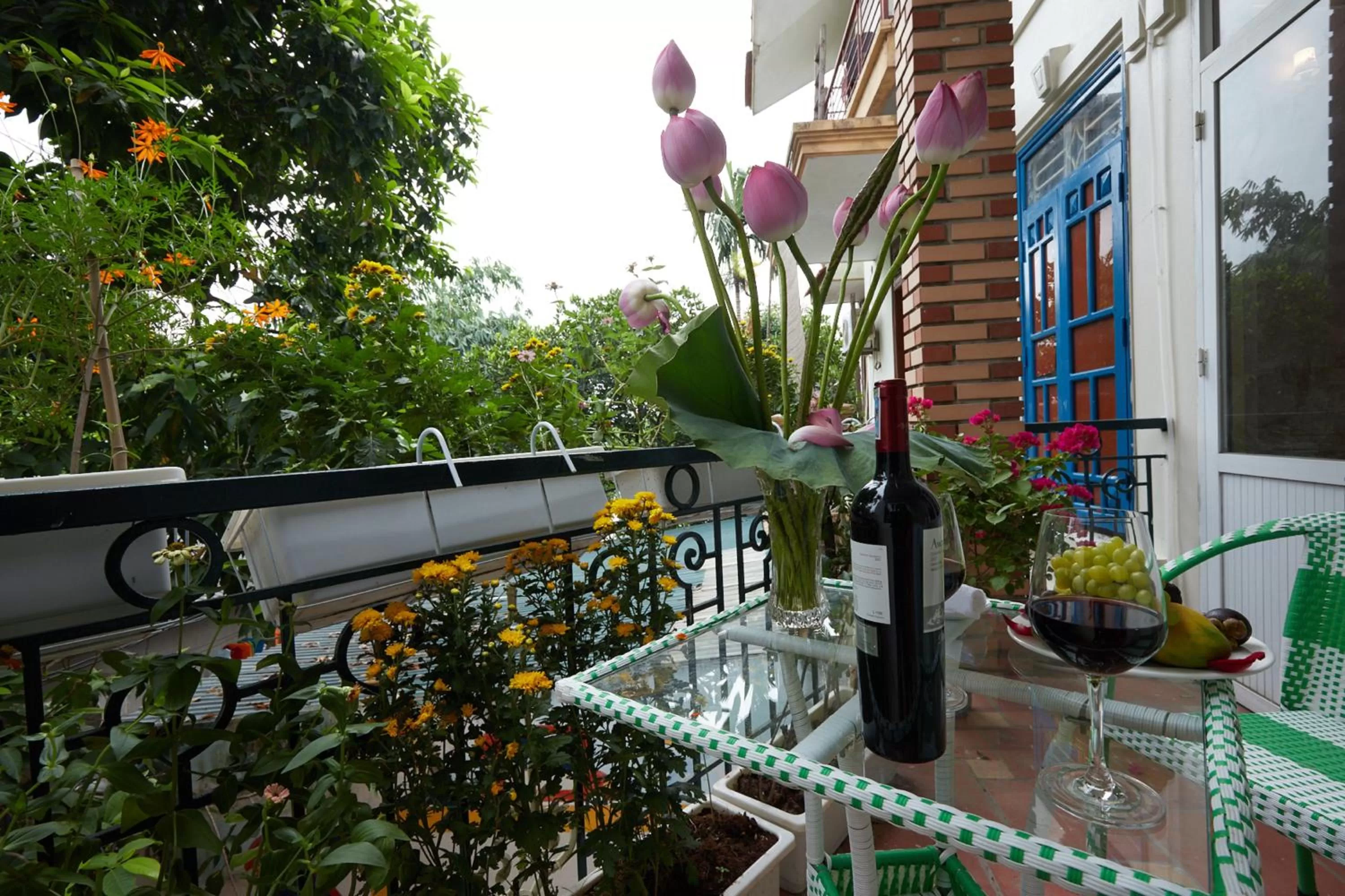 Balcony/Terrace in Lucky Budda Inn Villa
