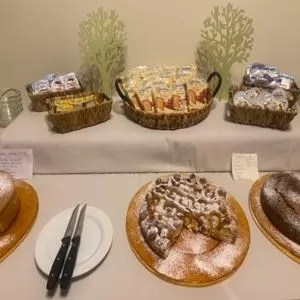 Buffet breakfast in Hotel Giampy