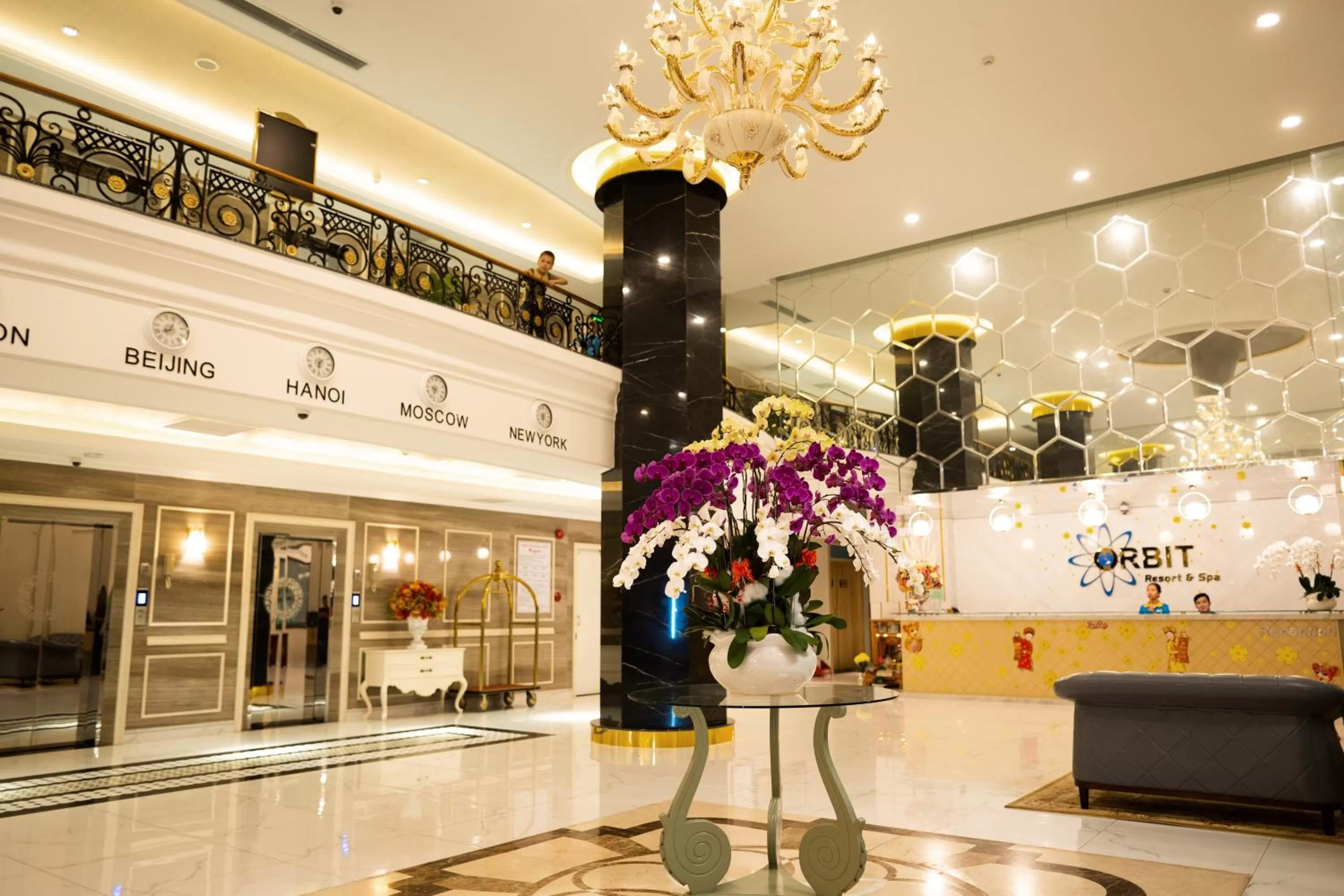 Lobby or reception in Orbit Hotel Nha Trang