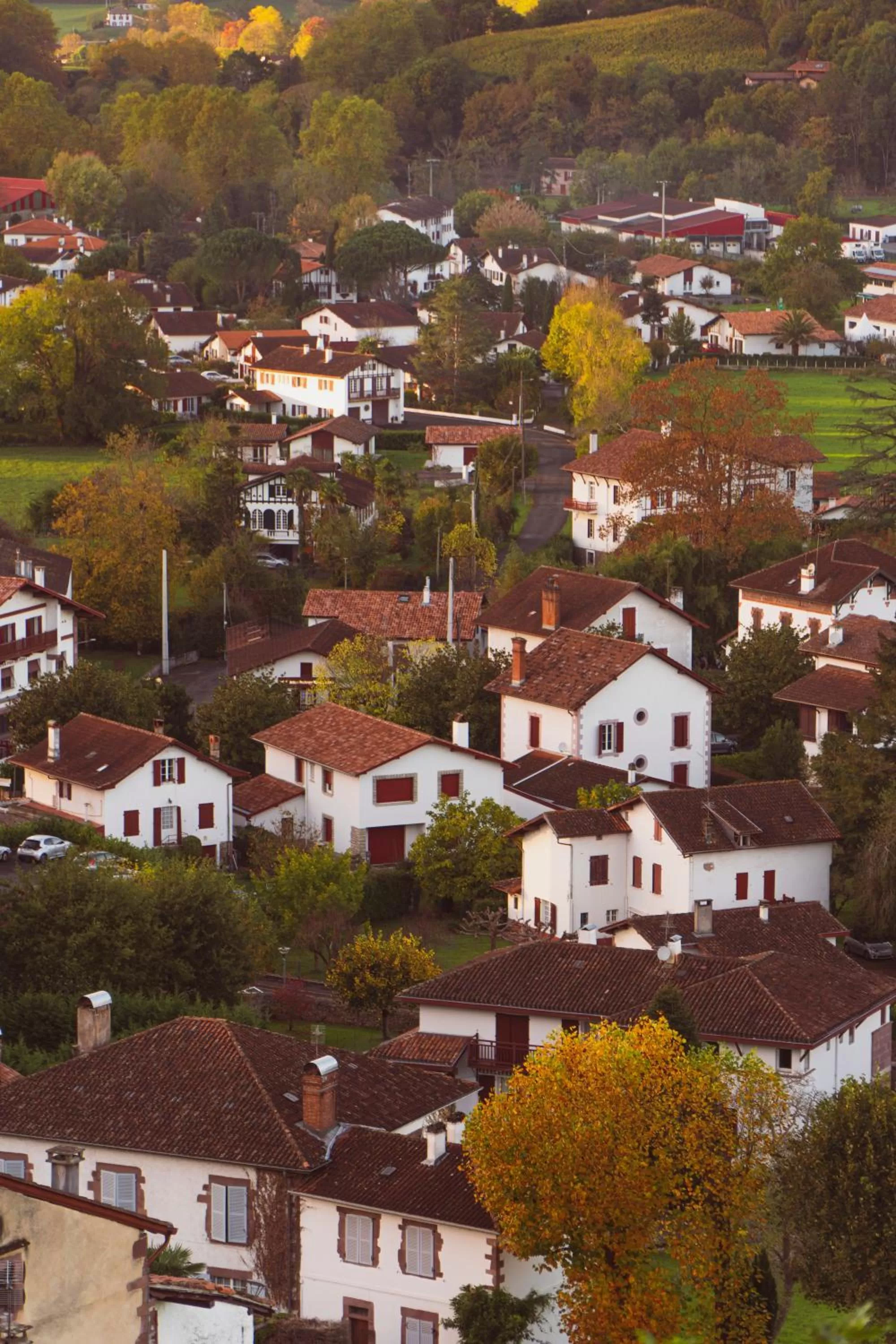 Bird's-eye View in Hôtel Itzalpea