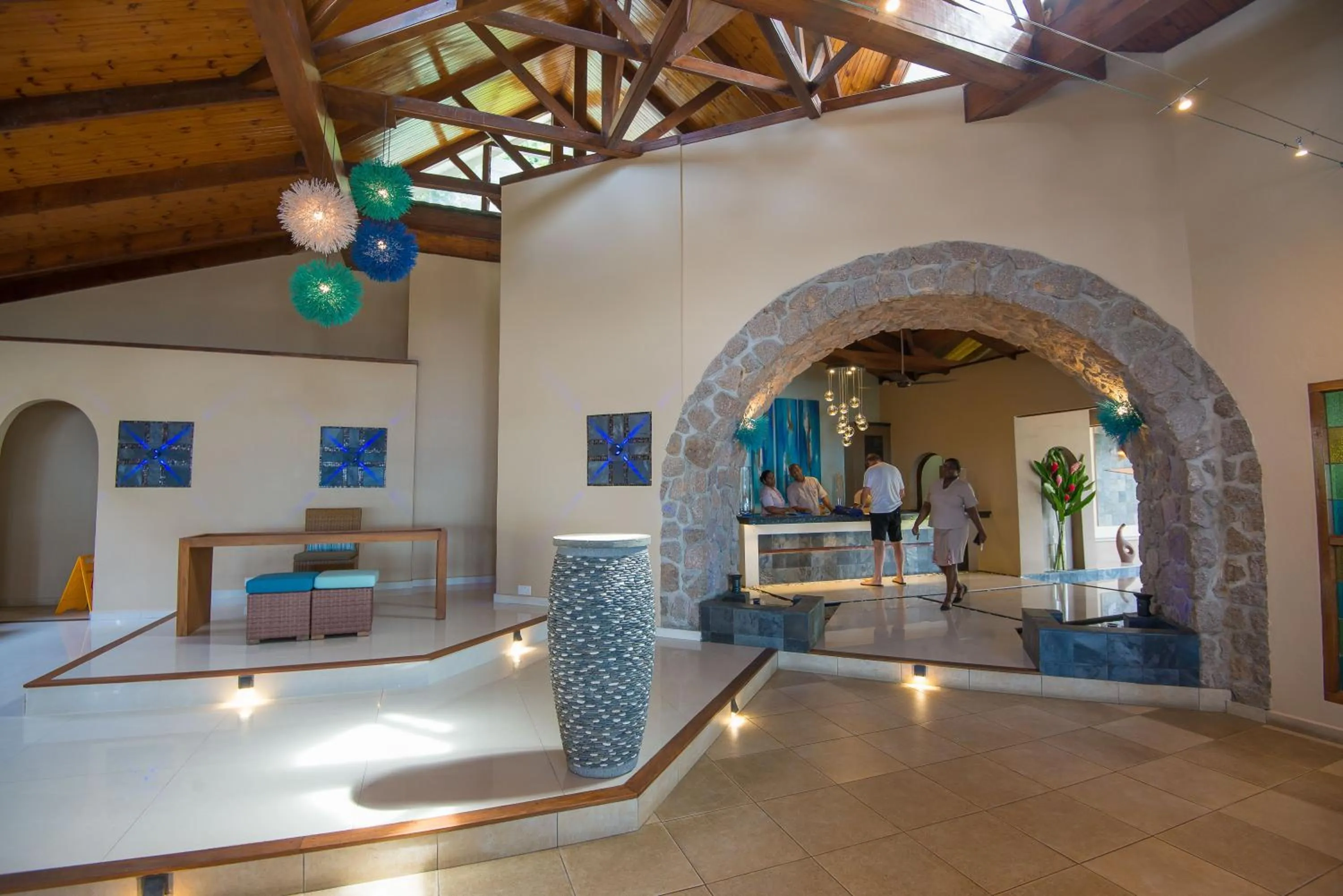 Lobby or reception in Coco de Mer Hotel and Black Parrot Suites