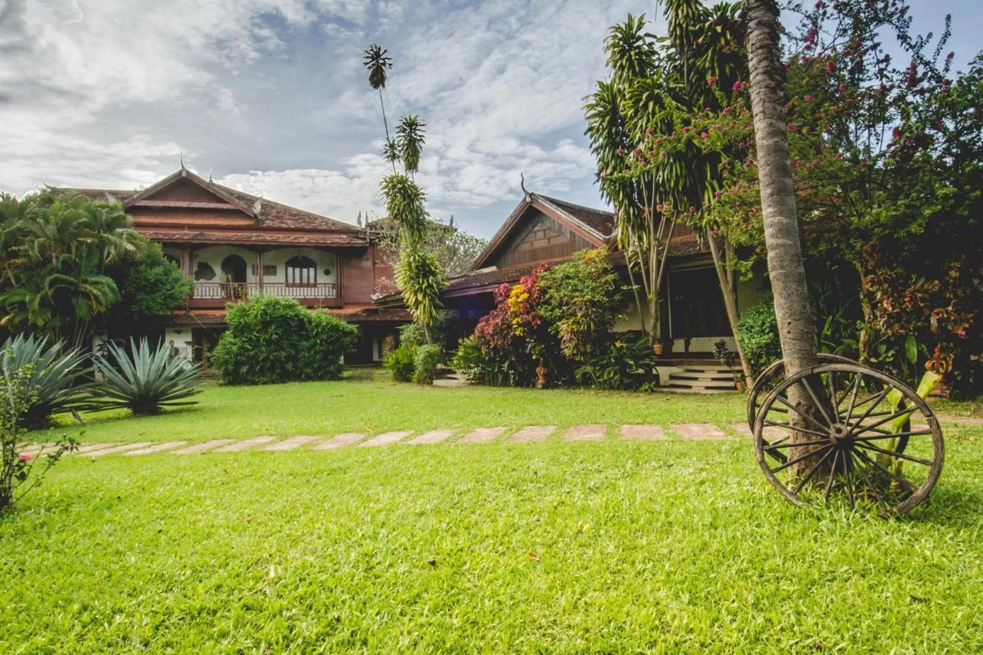 Garden in Terres Rouges Lodge