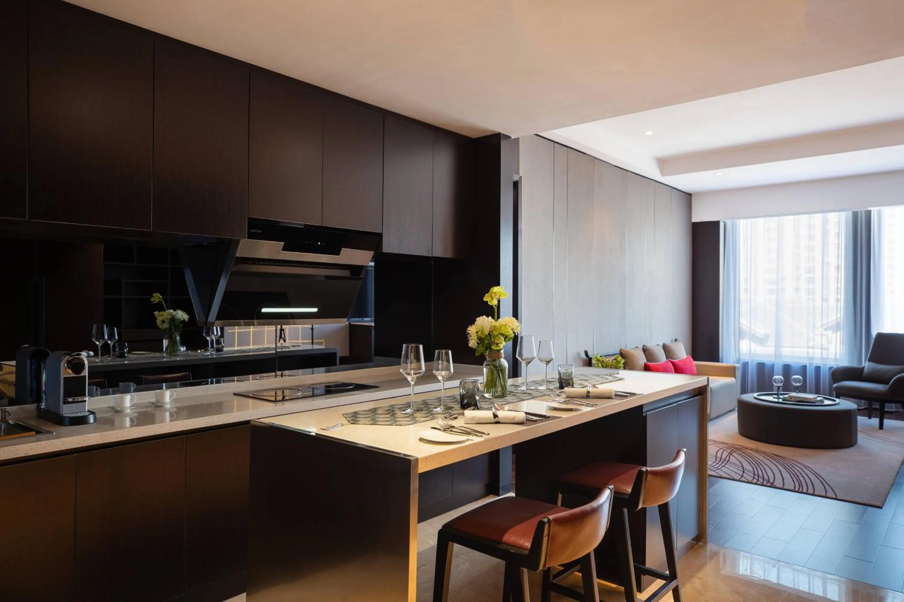 Kitchen or kitchenette in Renaissance Shenyang West Hotel