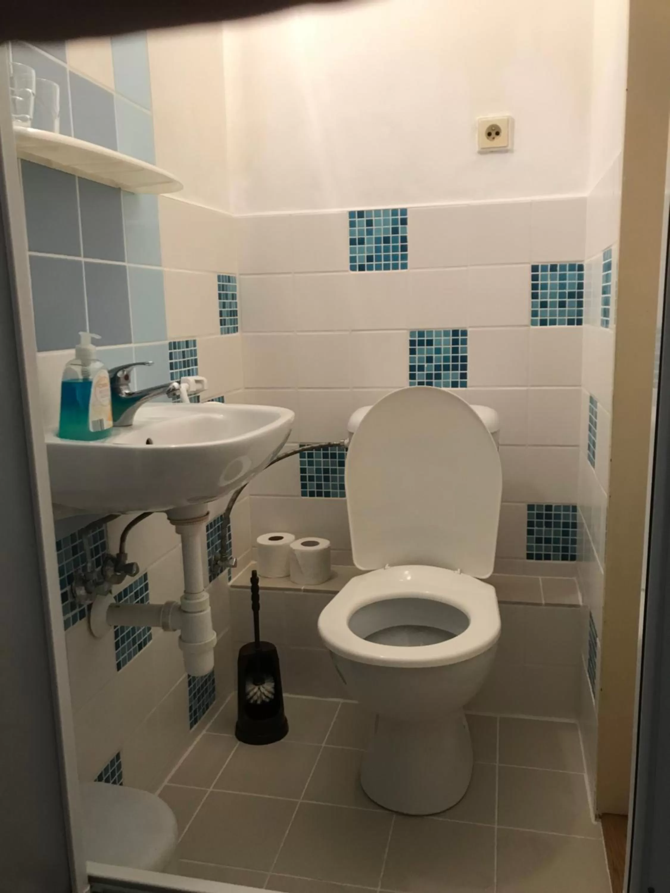 Shower in Hotel Chata