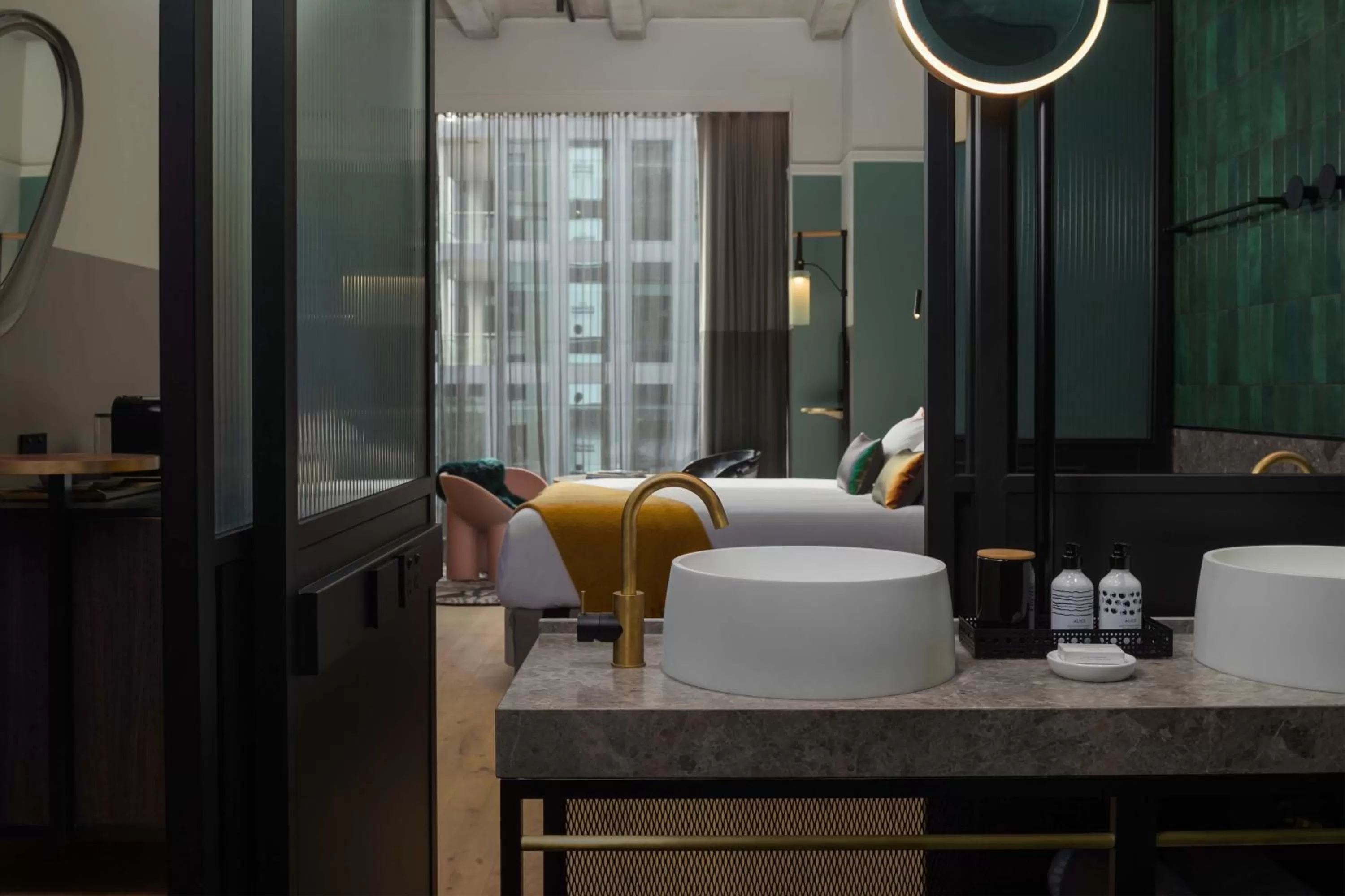 Bathroom in QT Auckland