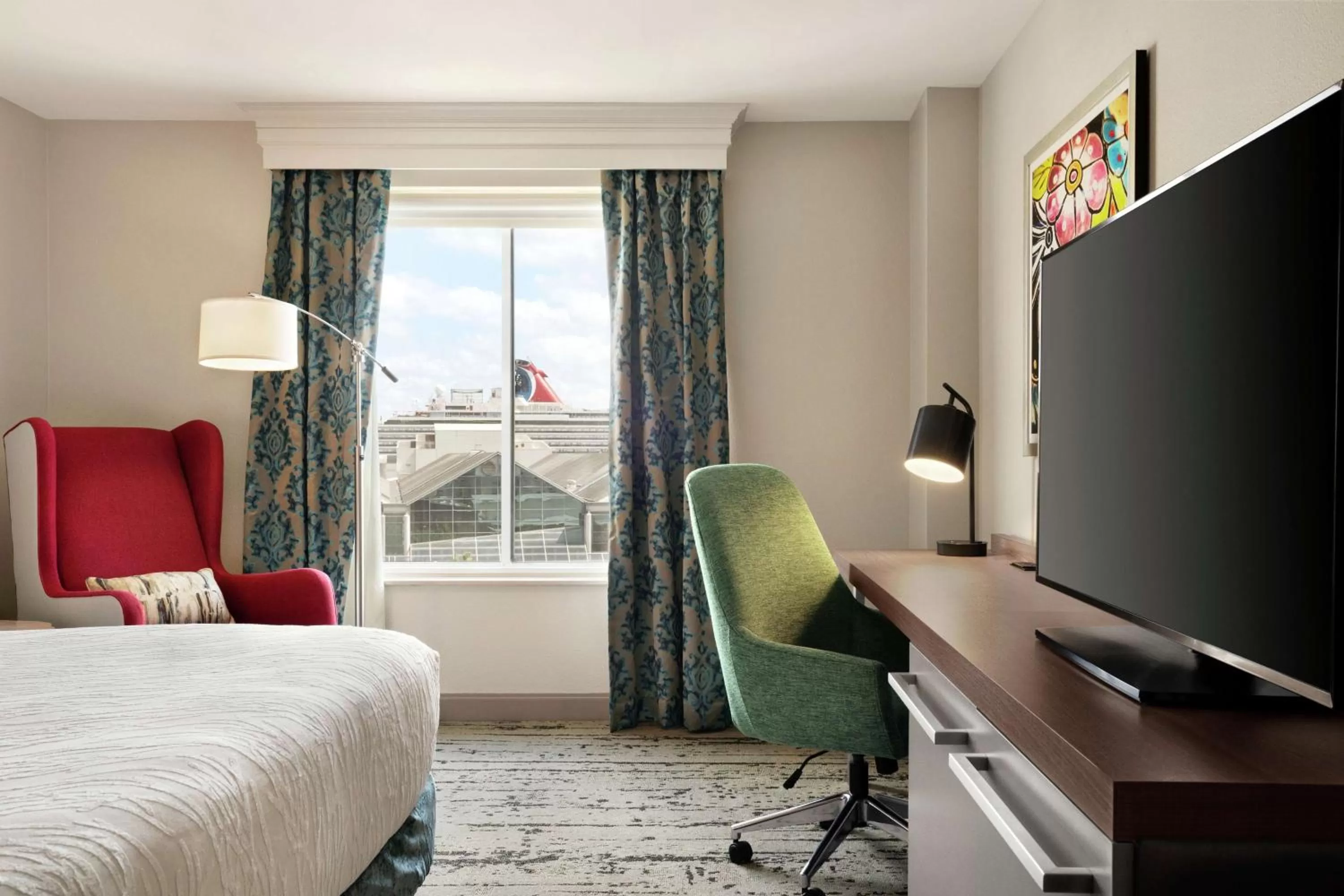 Bedroom, Bed in Hilton Garden Inn New Orleans Convention Center