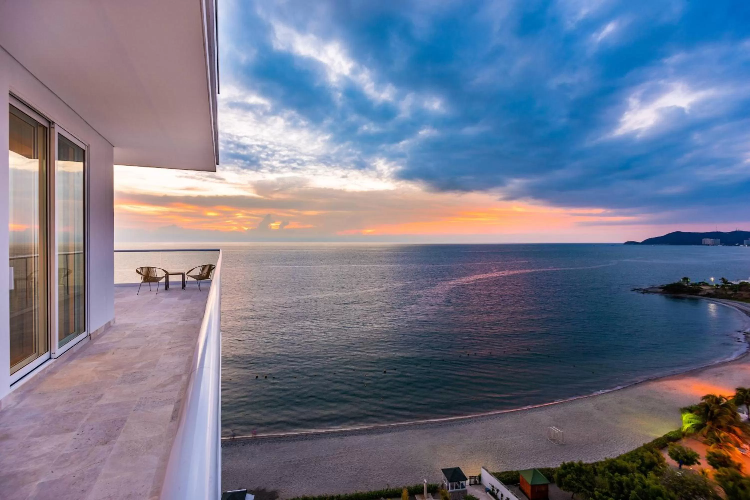 Bedroom in Santa Marta Marriott Resort Playa Dormida