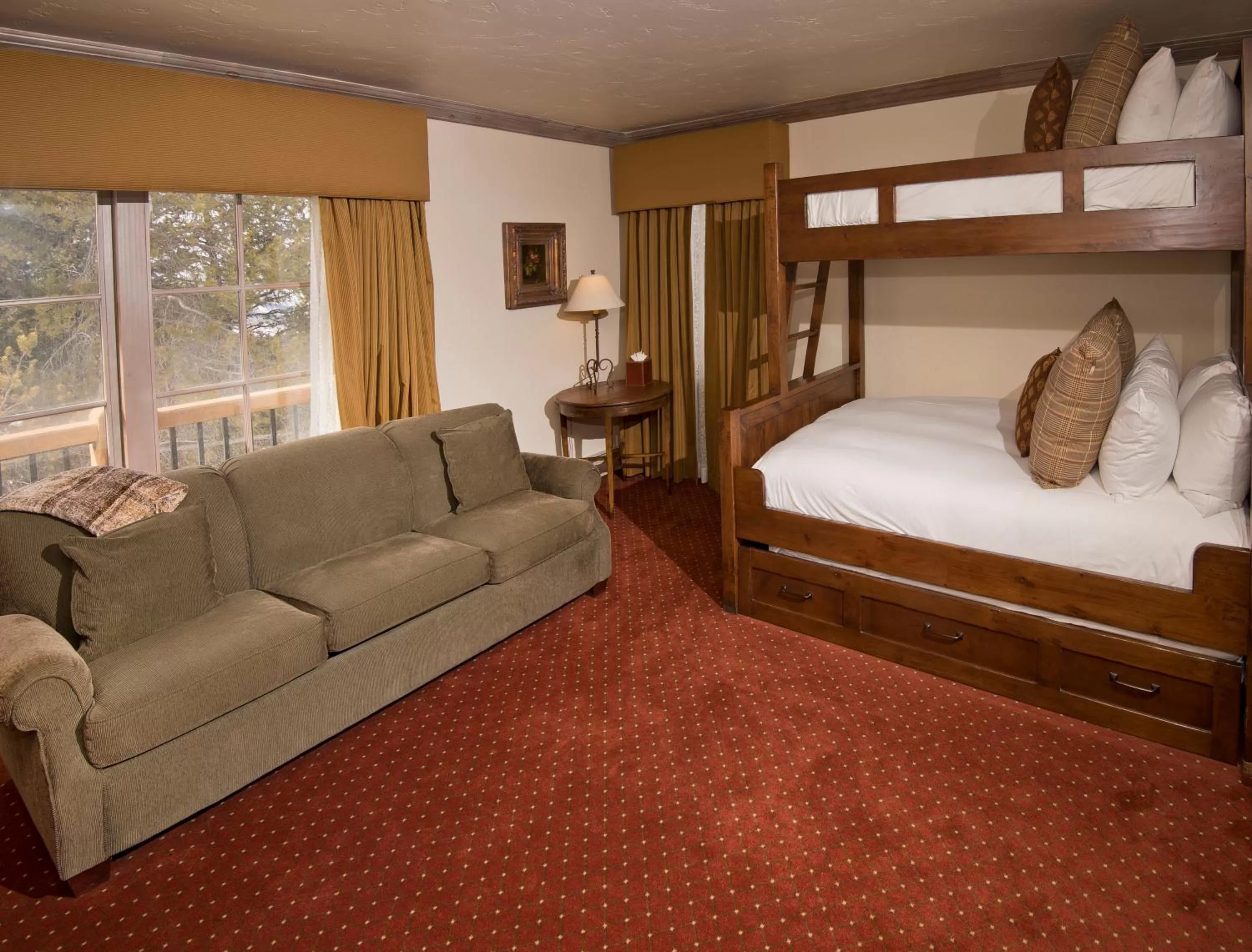 Bed in The Arrabelle at Vail Square, a RockResort