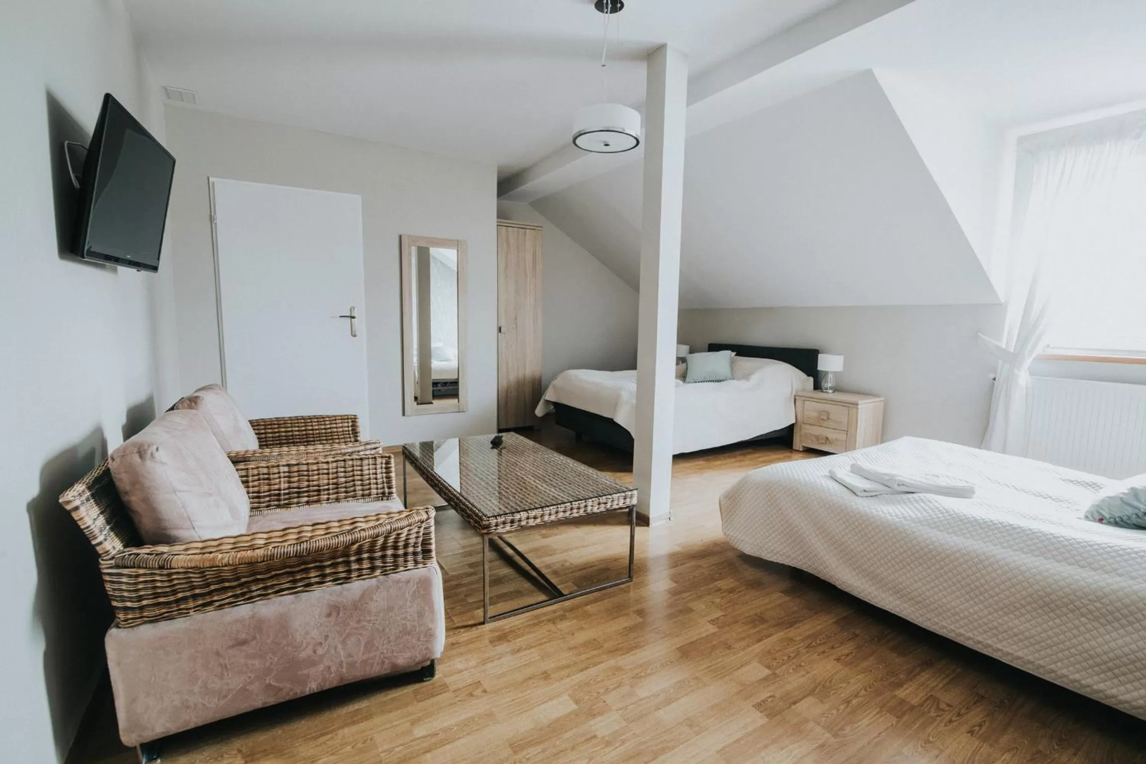 Quadruple Room with Bathroom in Gosciniec Zacisze