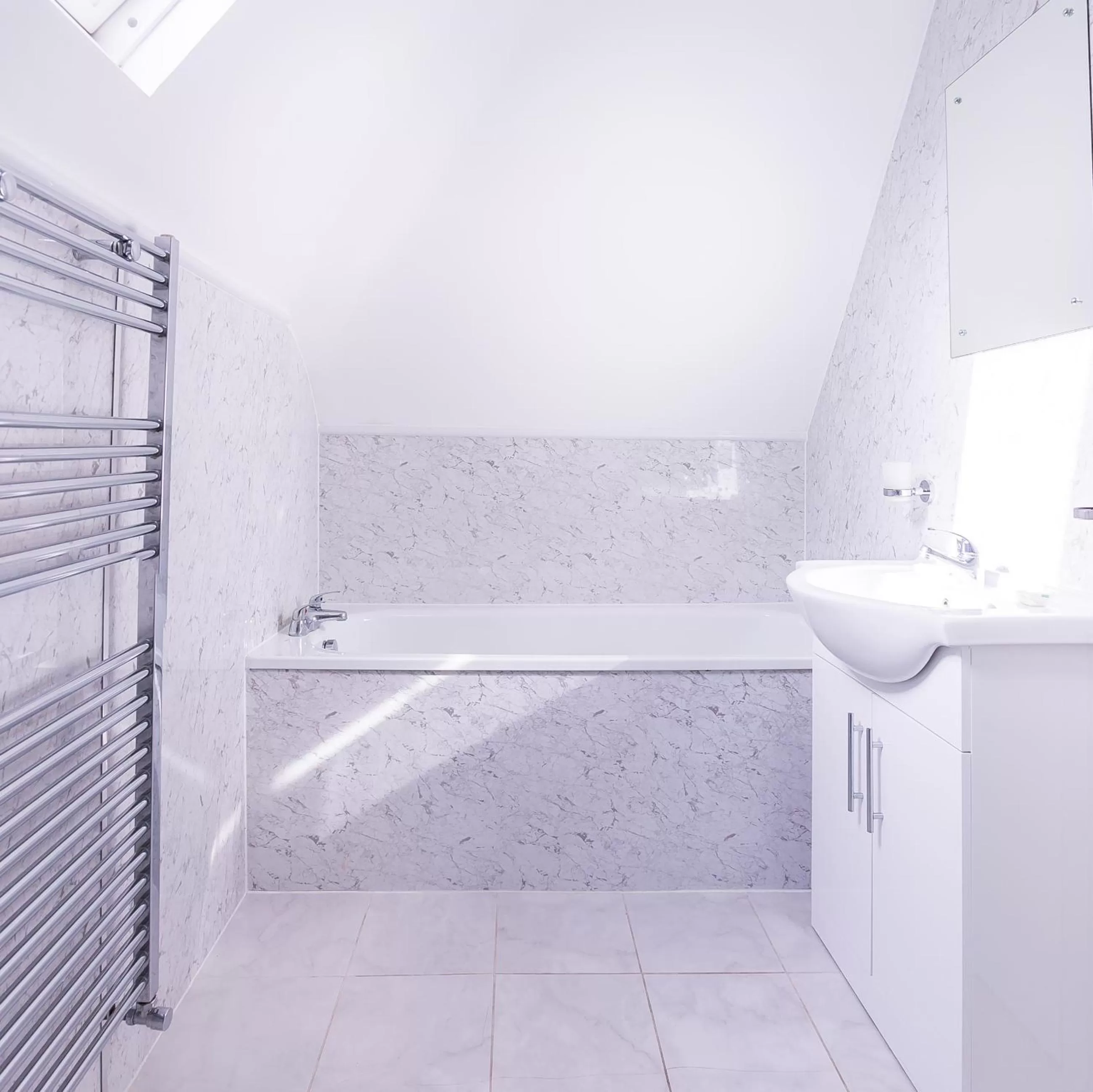 Bathroom in King Solomon Hotel- Golders Green