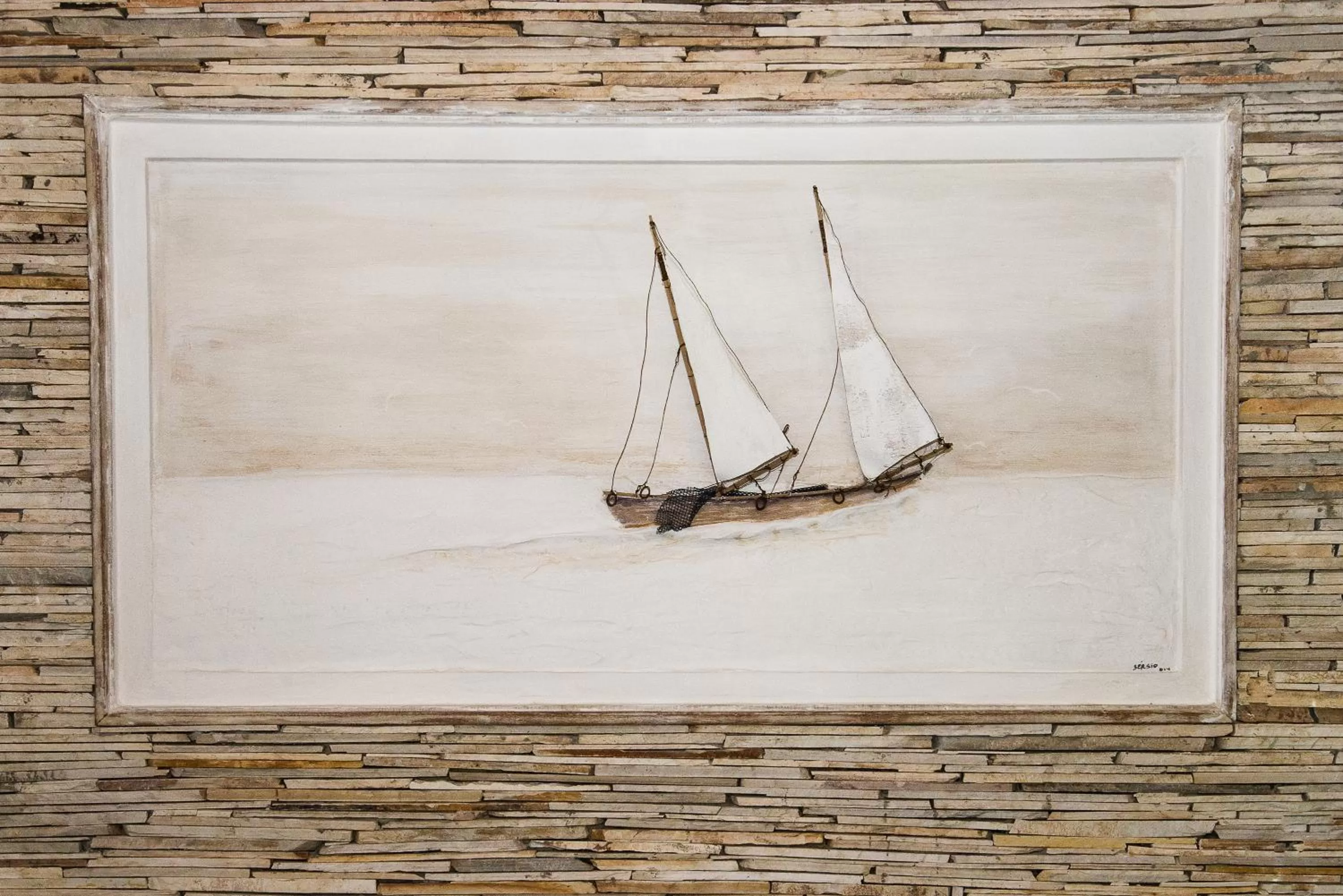 Decorative detail in Pousada La Dolce Vita