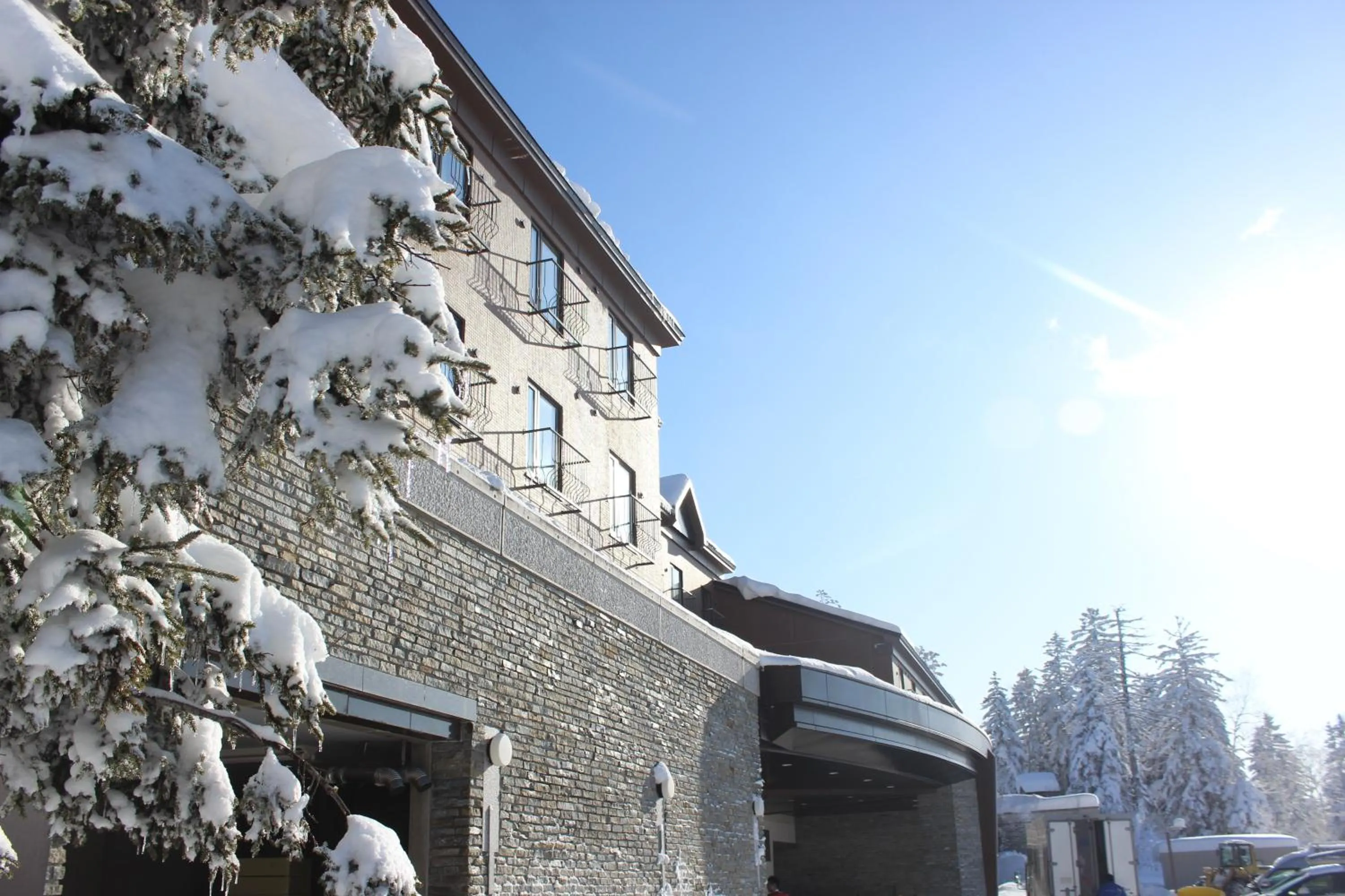 Property building in Higashikawa Asahidake Onsen Hotel Bear Monte