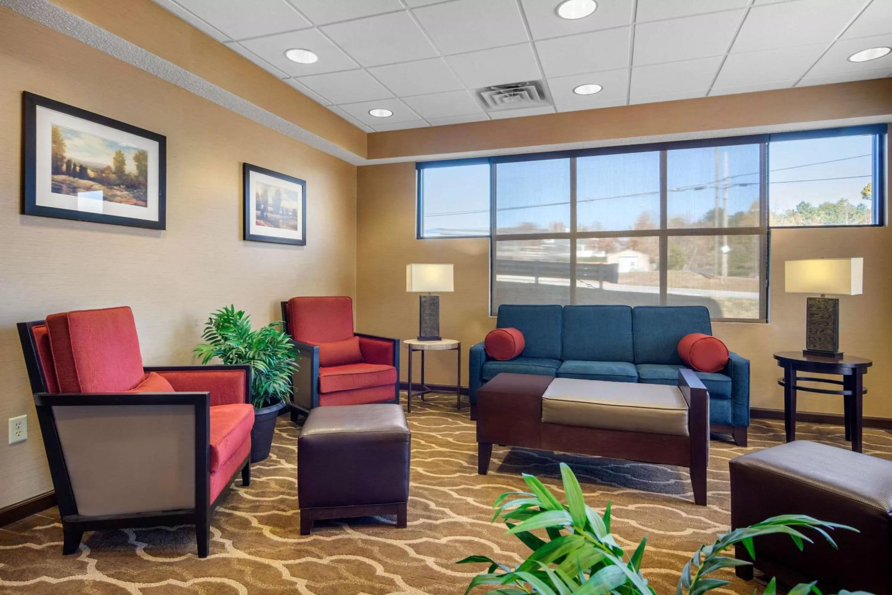 Lobby or reception in Comfort Inn & Suites LaGrange East