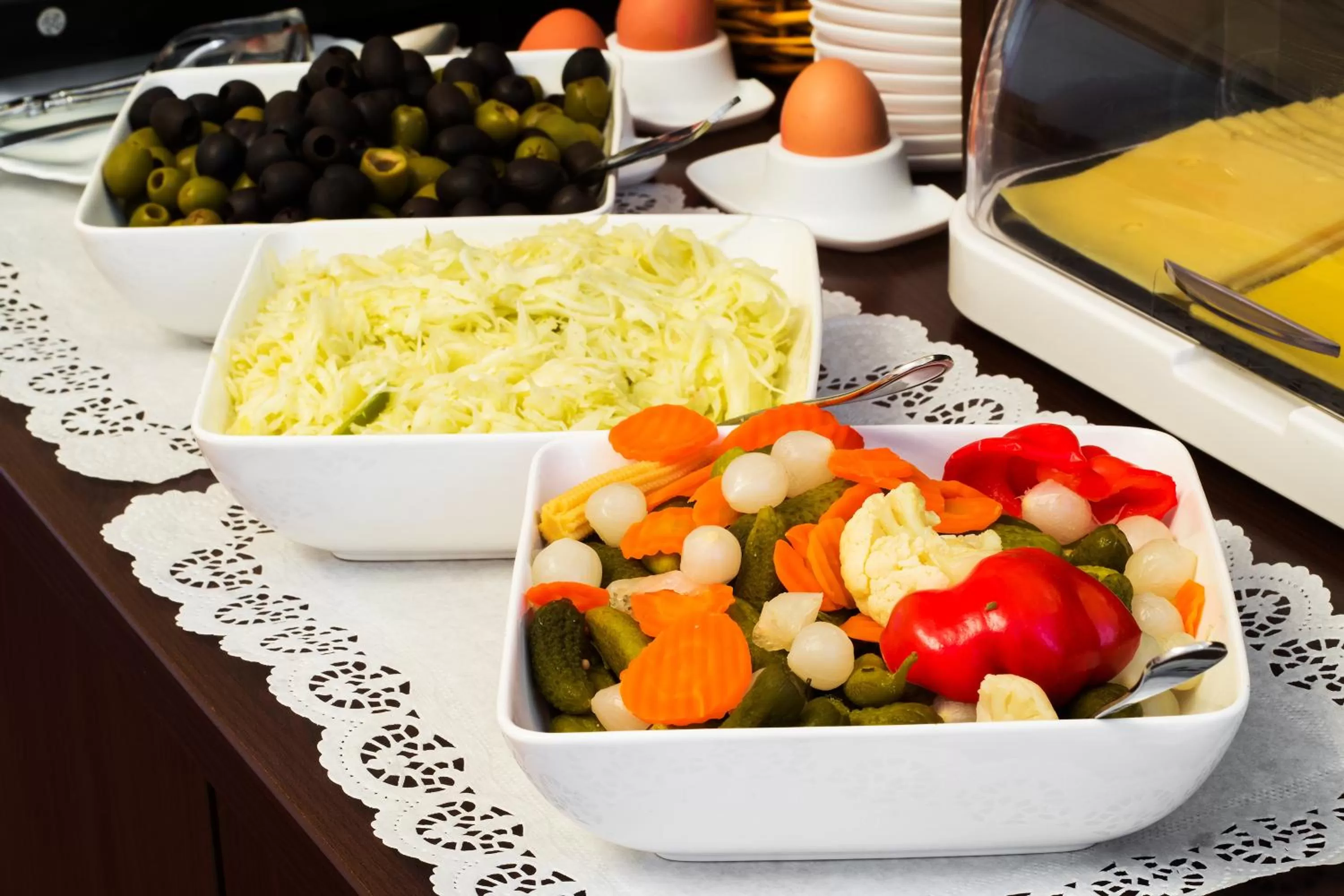 Food in Upper Room Hotel Kurfürstendamm