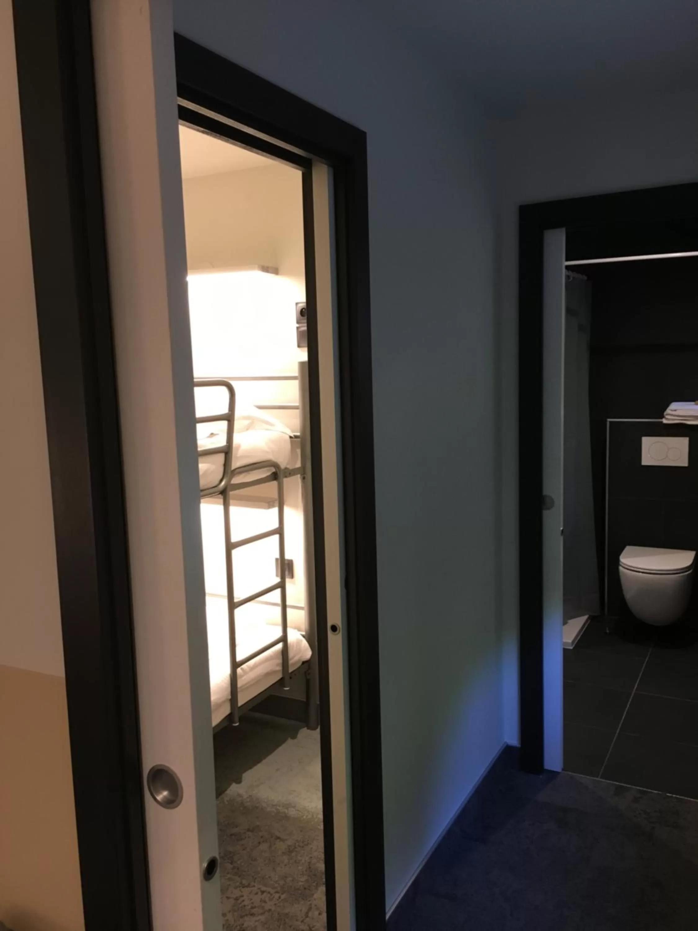 Bed in Hotel Restaurant au Floridor