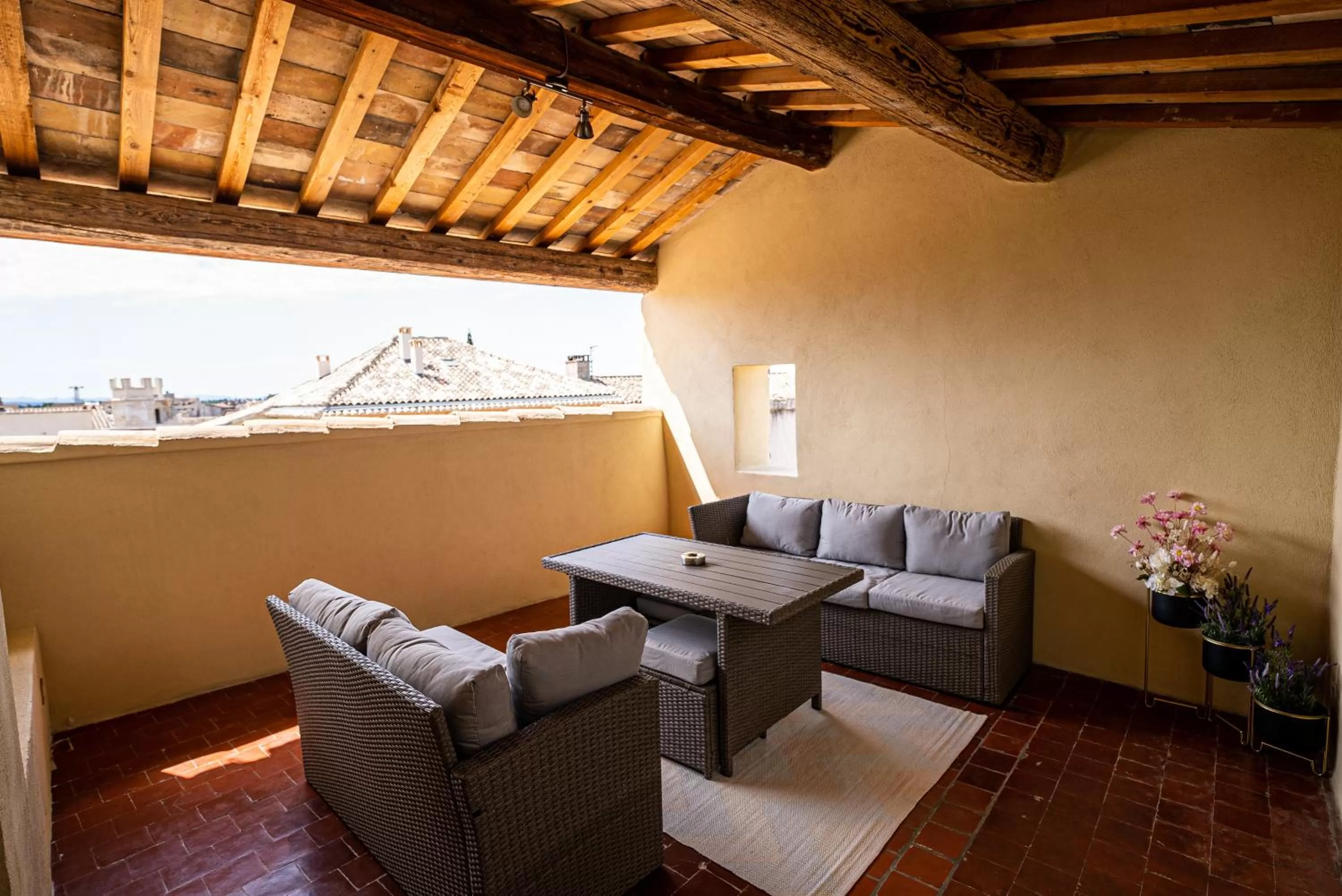 Living room in Le Clos Violette et Le 11 D'Aglaé - Hôtel de Charme Design de Luxe