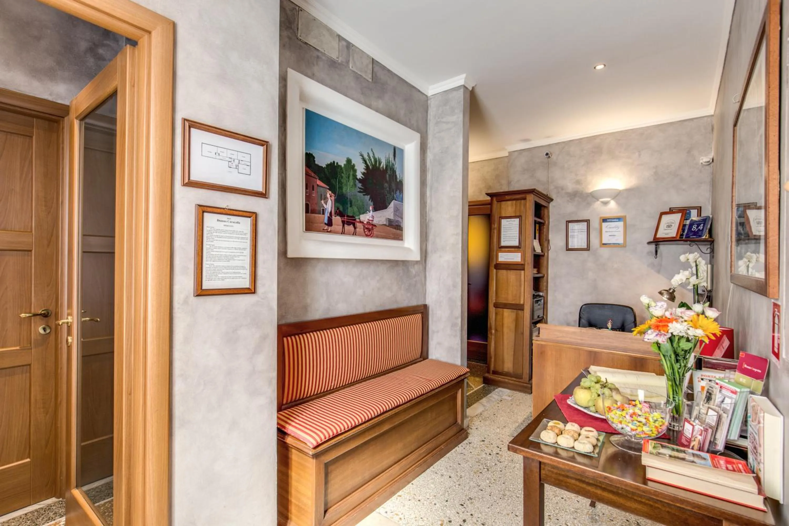 Property building, Bed in Domus Caracalla